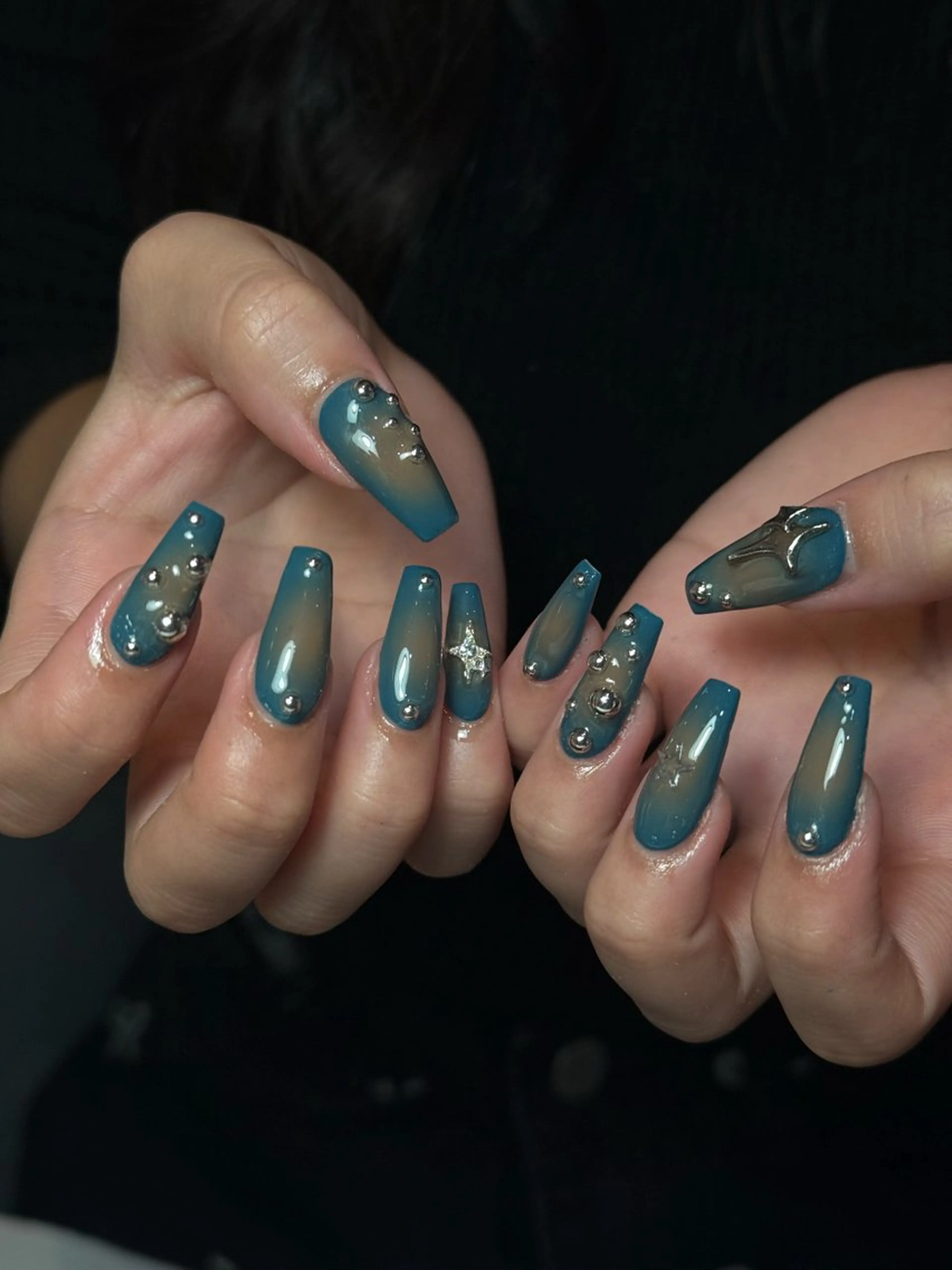 ネイル 韓国ネイル シンプルネイル ワンホンネイル ハンドネイル CoMo Nail Studio所属・CoMo Nailのネイルデザイン