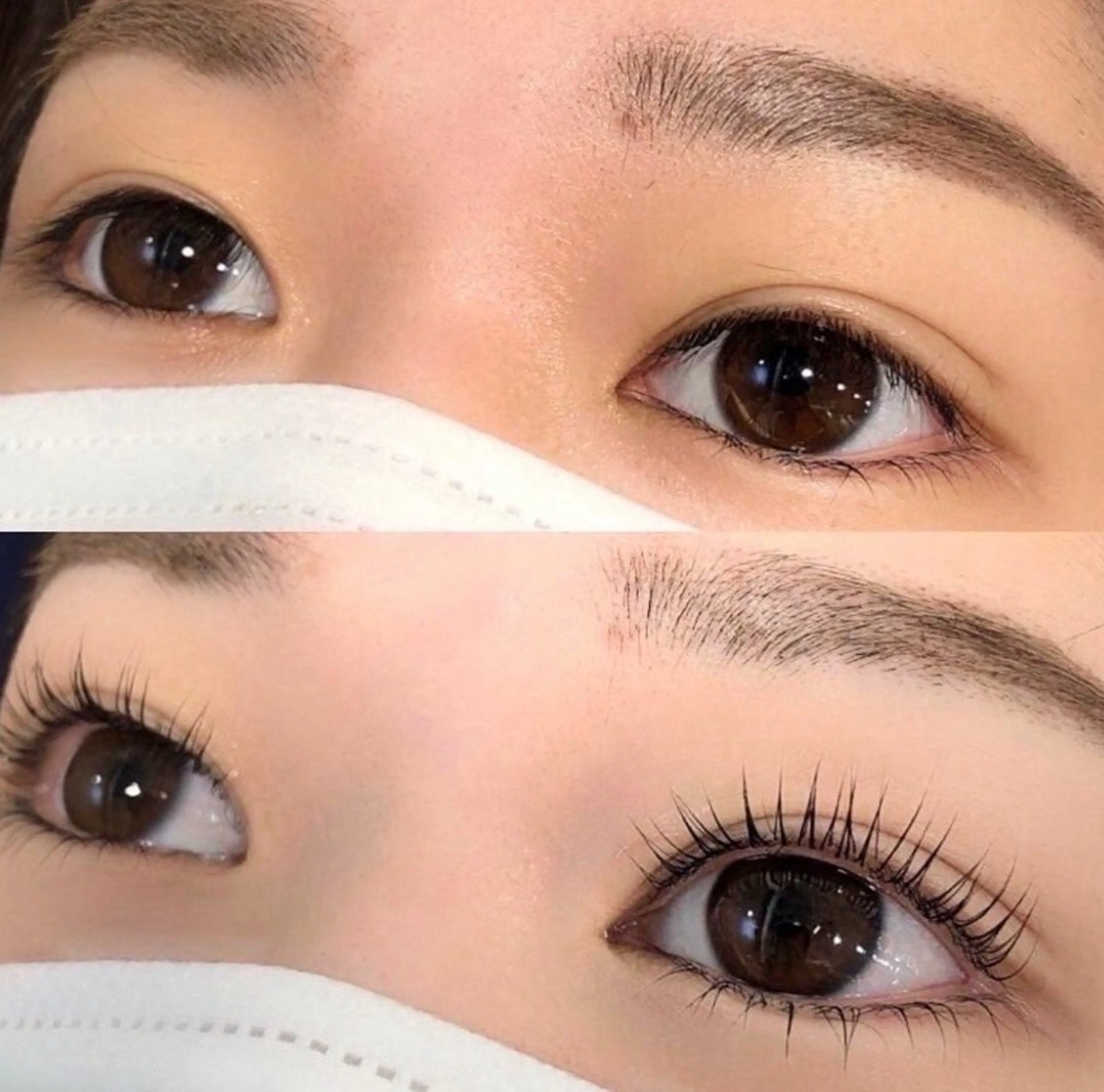 💖期間限定💖【目幅1.5倍‼︎】まつげパーマパリジェンヌ上下　束間仕上げ🎀の写真