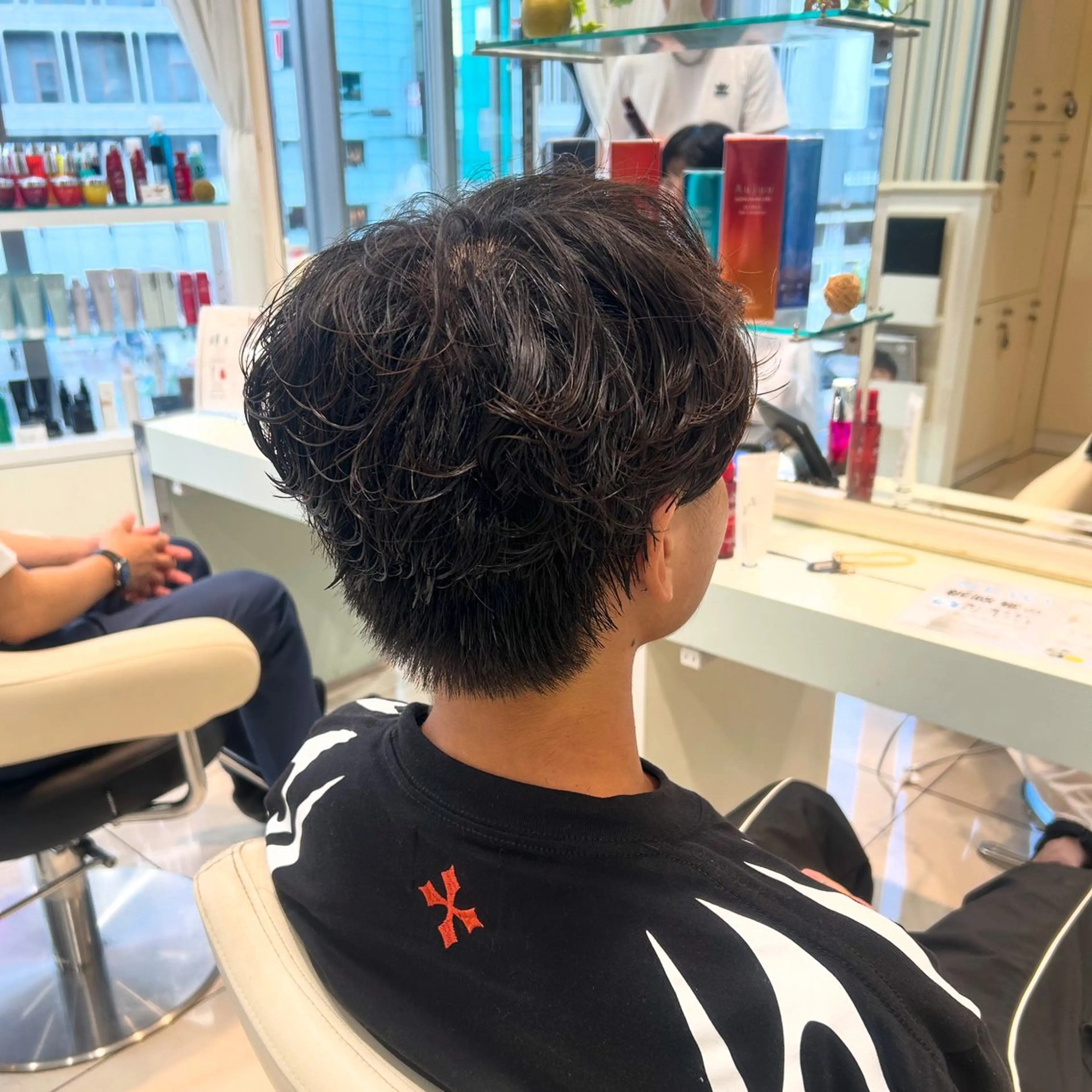 パーマ 🩵yui /毛流れパーマ🪽のヘアスタイル