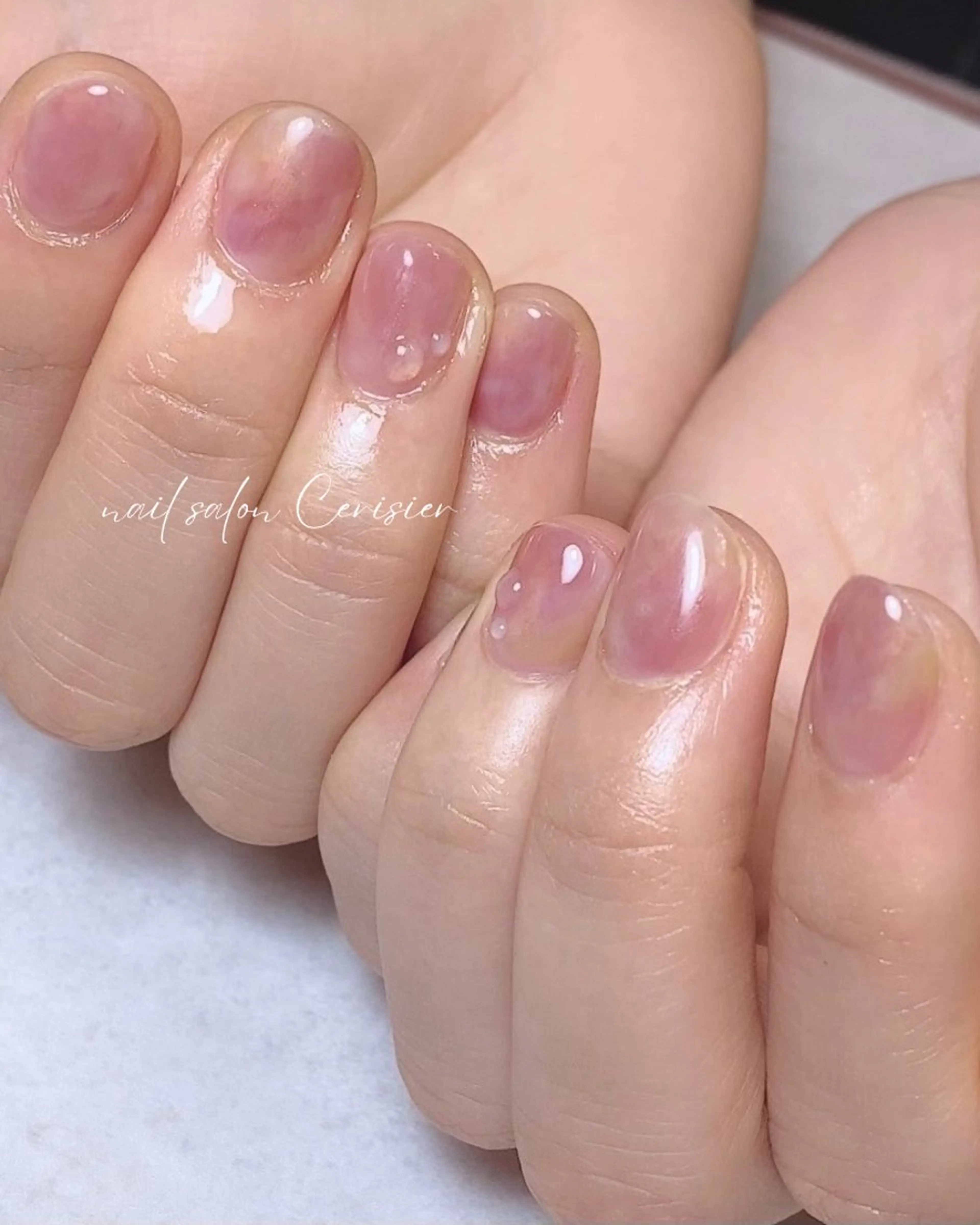 ネイル ハンドネイル cerisier nailのネイルデザイン