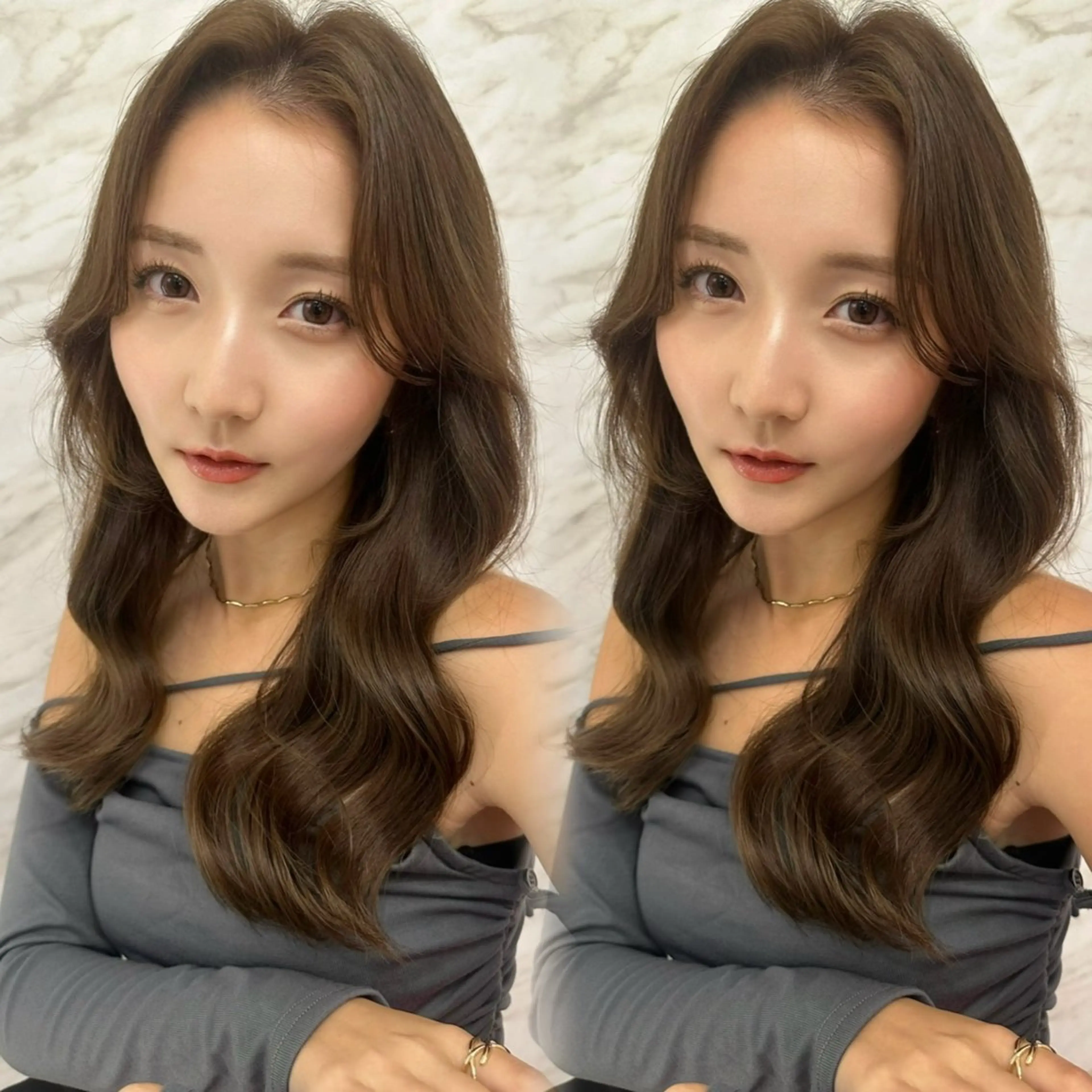 セミロング カラー 💫銀座/レイヤーカ ット髪質改善/RYUのヘアスタイル