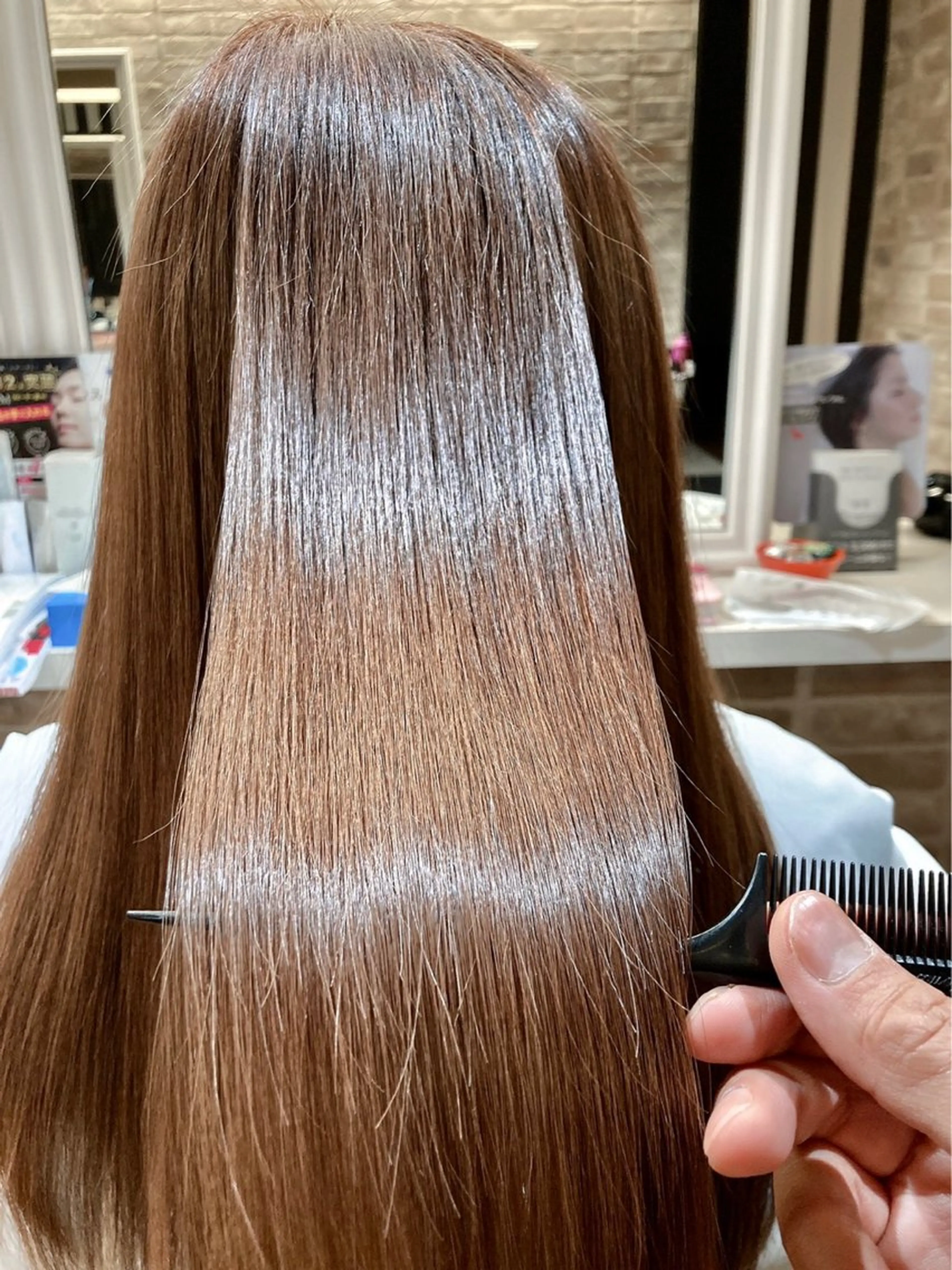 ロング トリートメント マエダ マサシのヘアスタイル