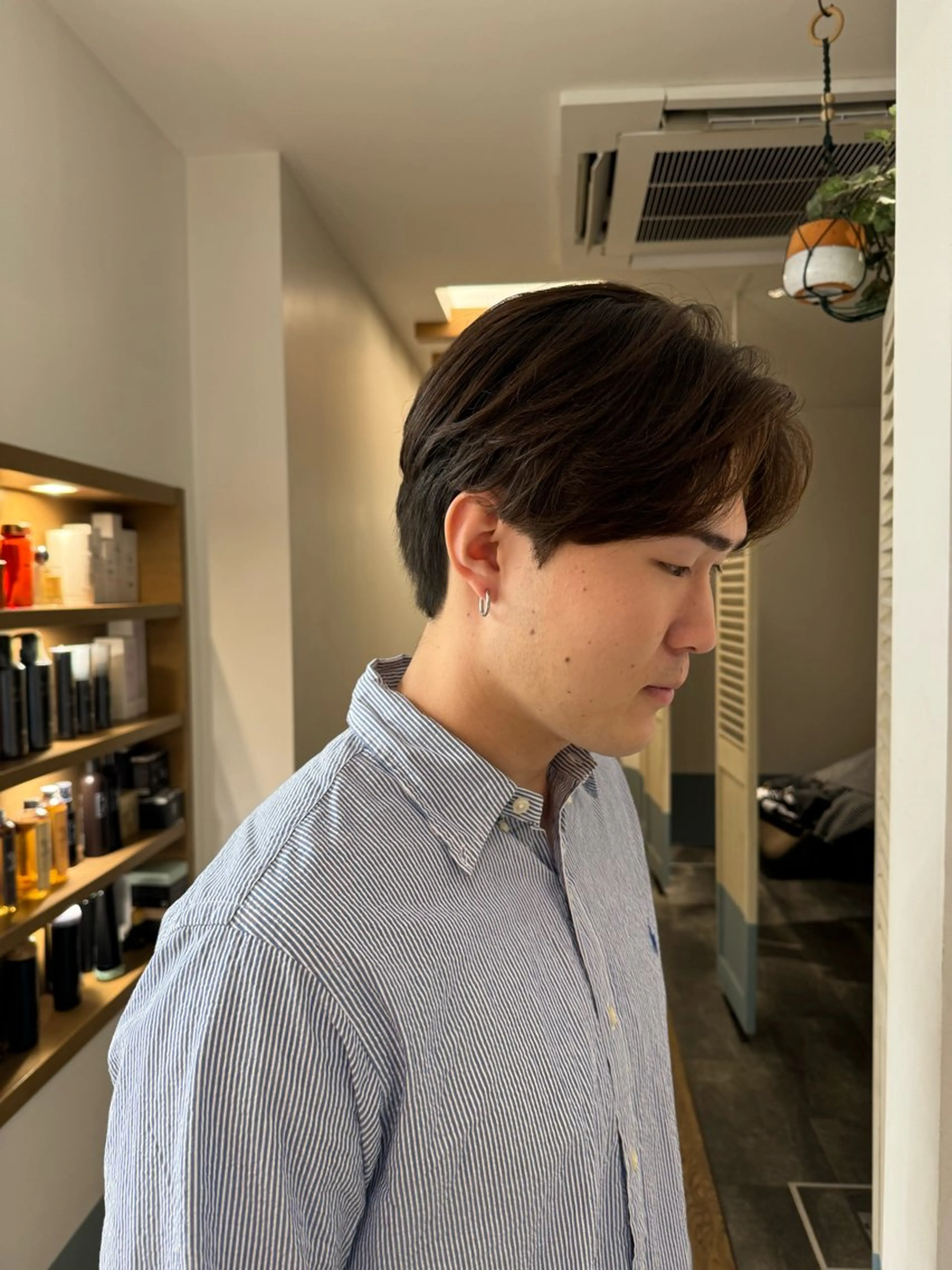 メンズ メンズパーマ ホリグチ ルナのヘアスタイル