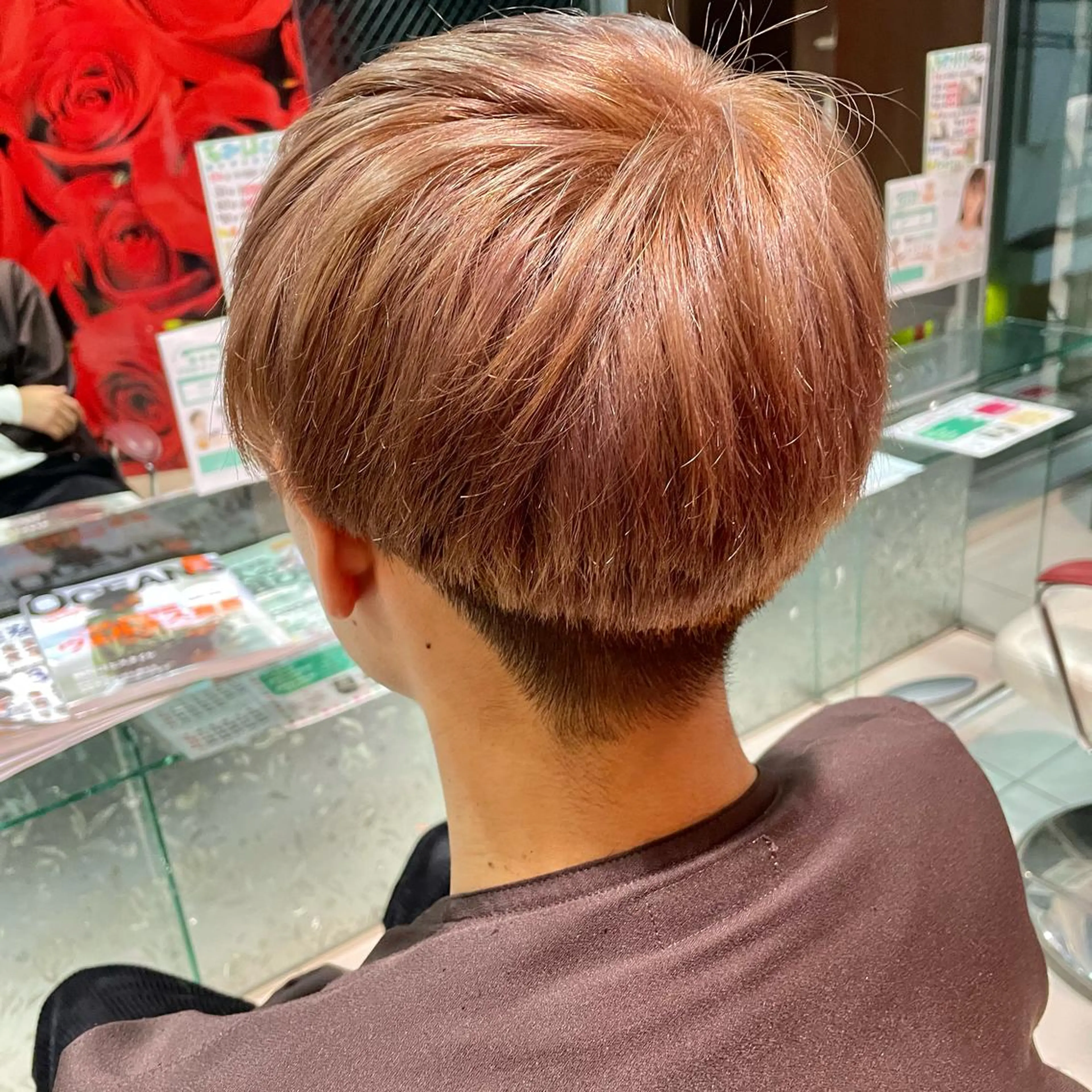 ショート 中島 稔/稲毛メンズパーマのヘアスタイル