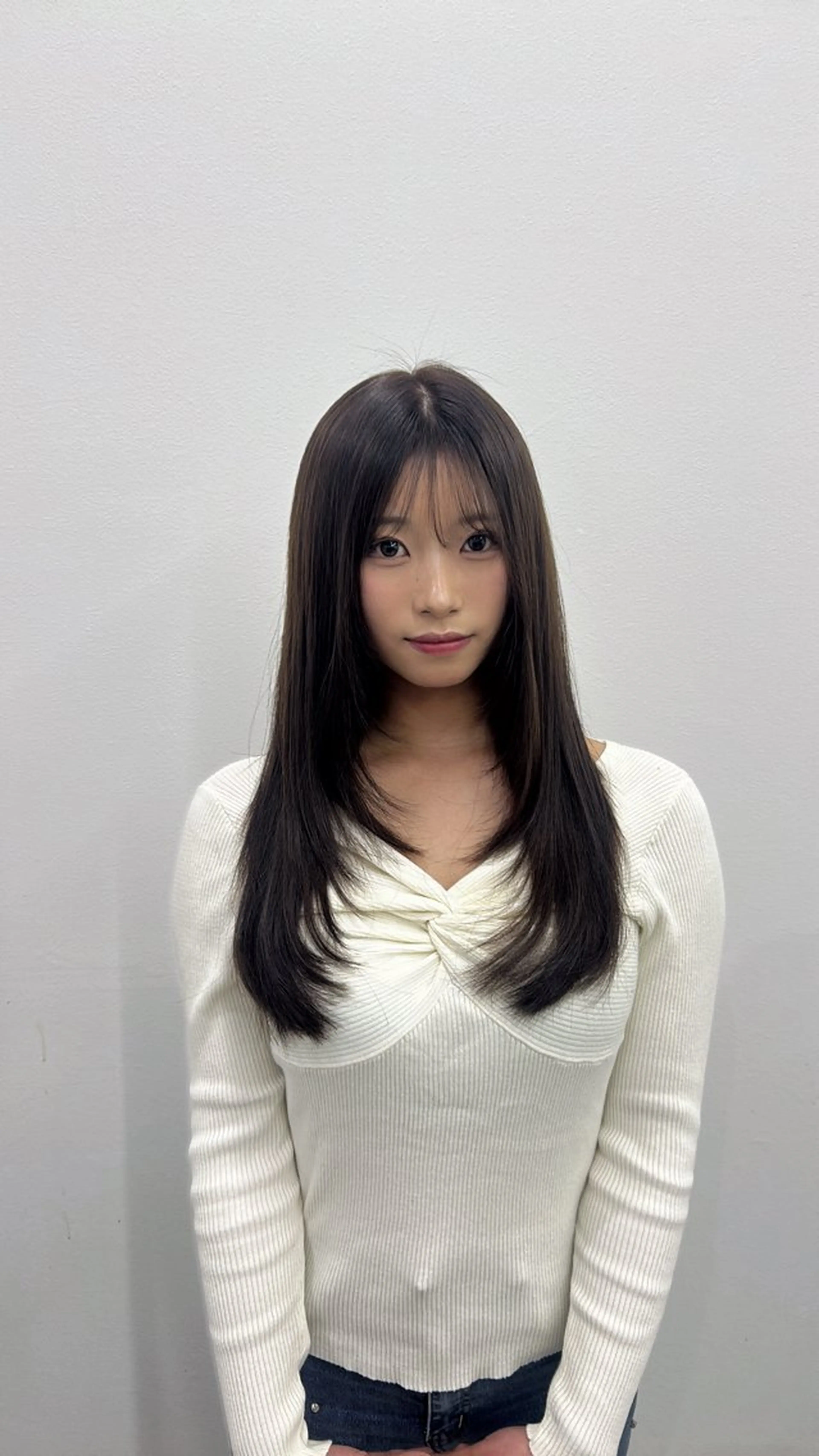 セミロング みゆき/透明感カラー /カラー特化のヘアスタイル