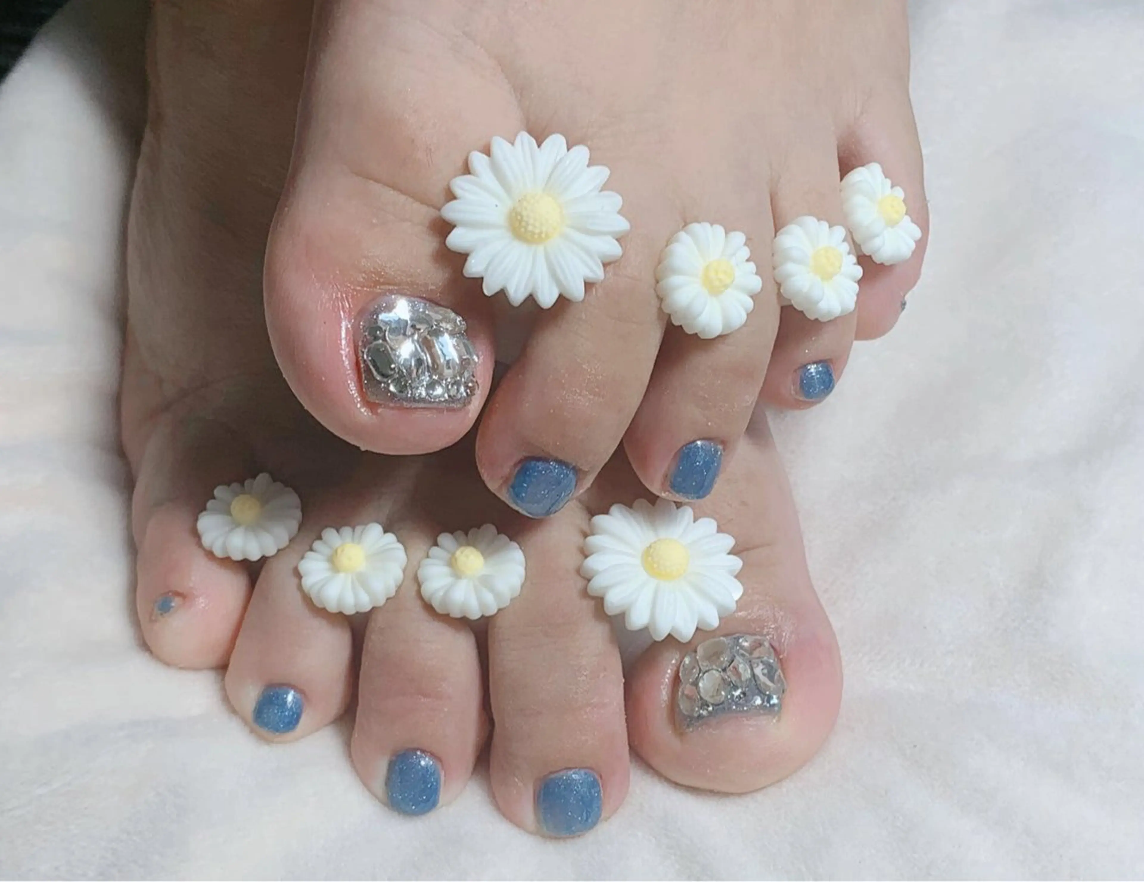 フット埋め尽くしの写真