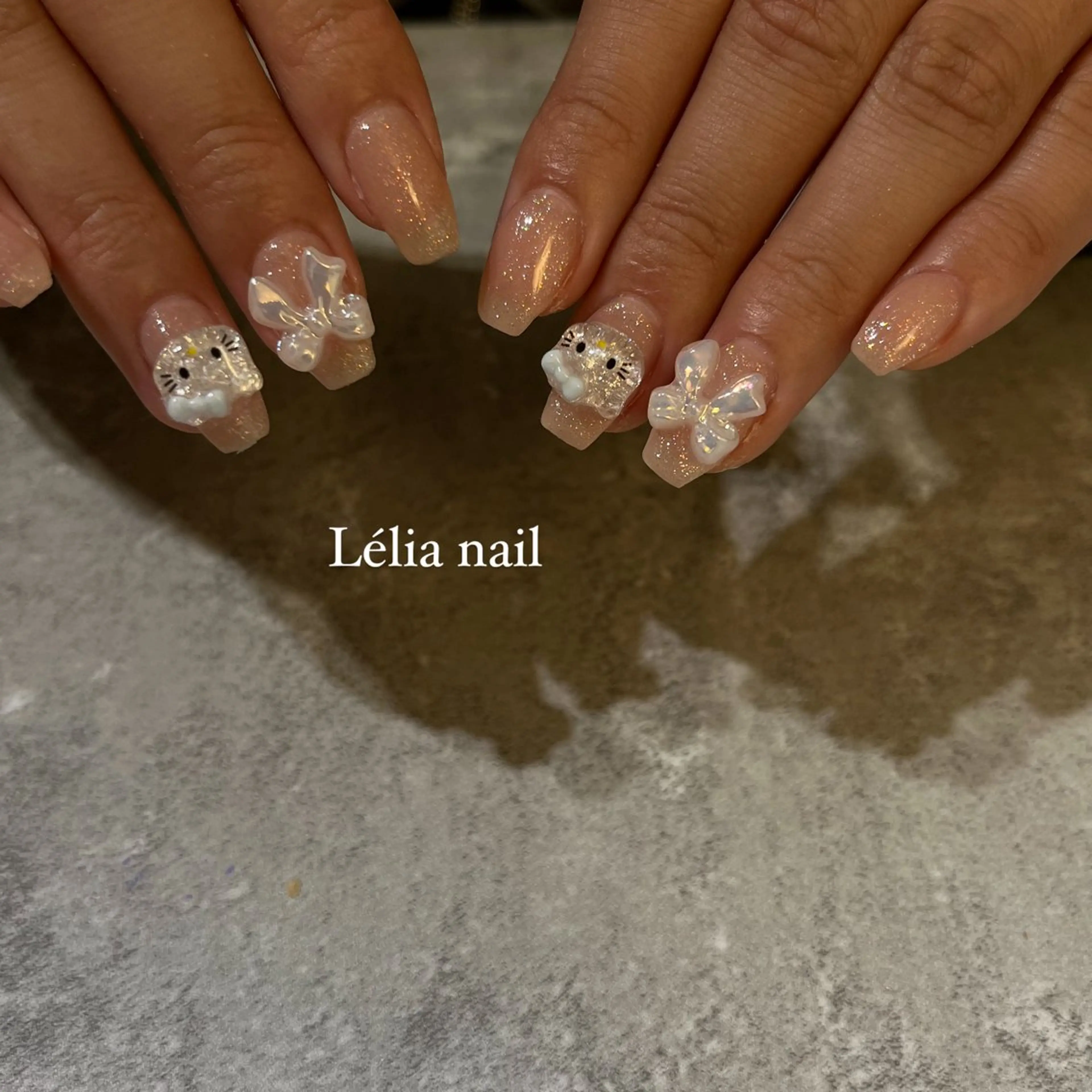 ネイル ハンドネイル Lélia nail Himariのネイルデザイン