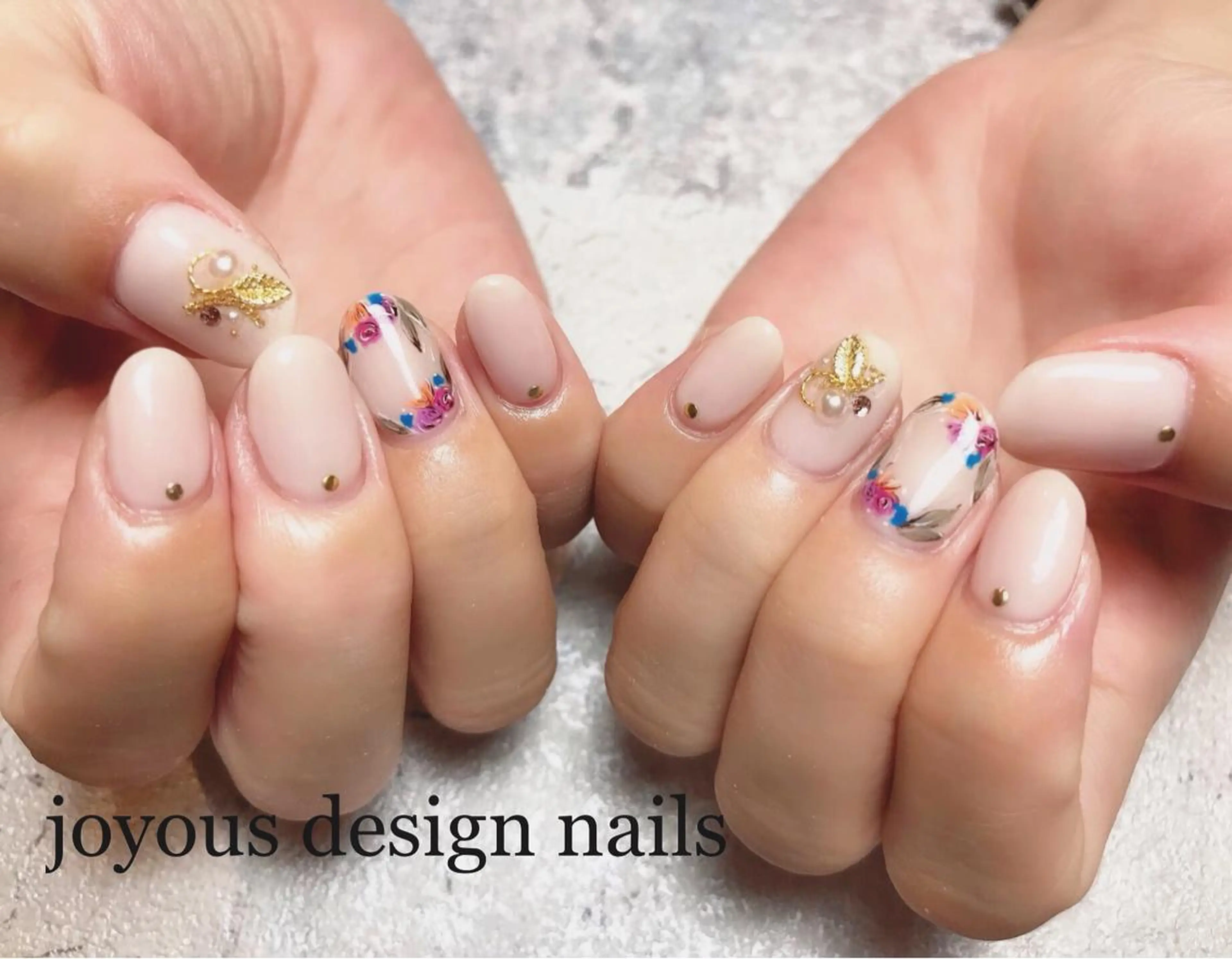 ネイル アートネイル フラワーネイル ハンドネイル jdn kayokoのネイルデザイン