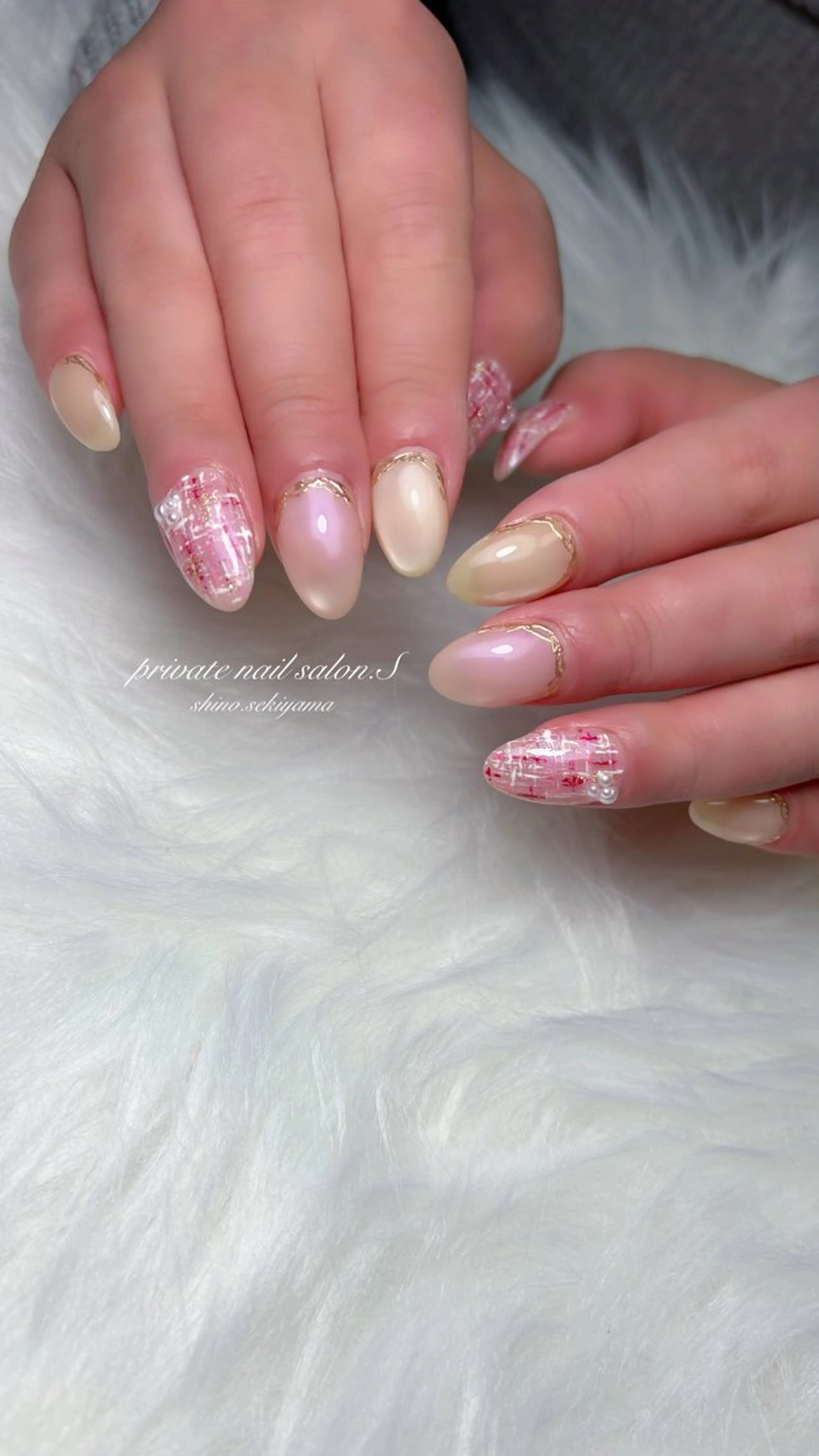 ネイル ハンドネイル 関山 志乃のネイルデザイン