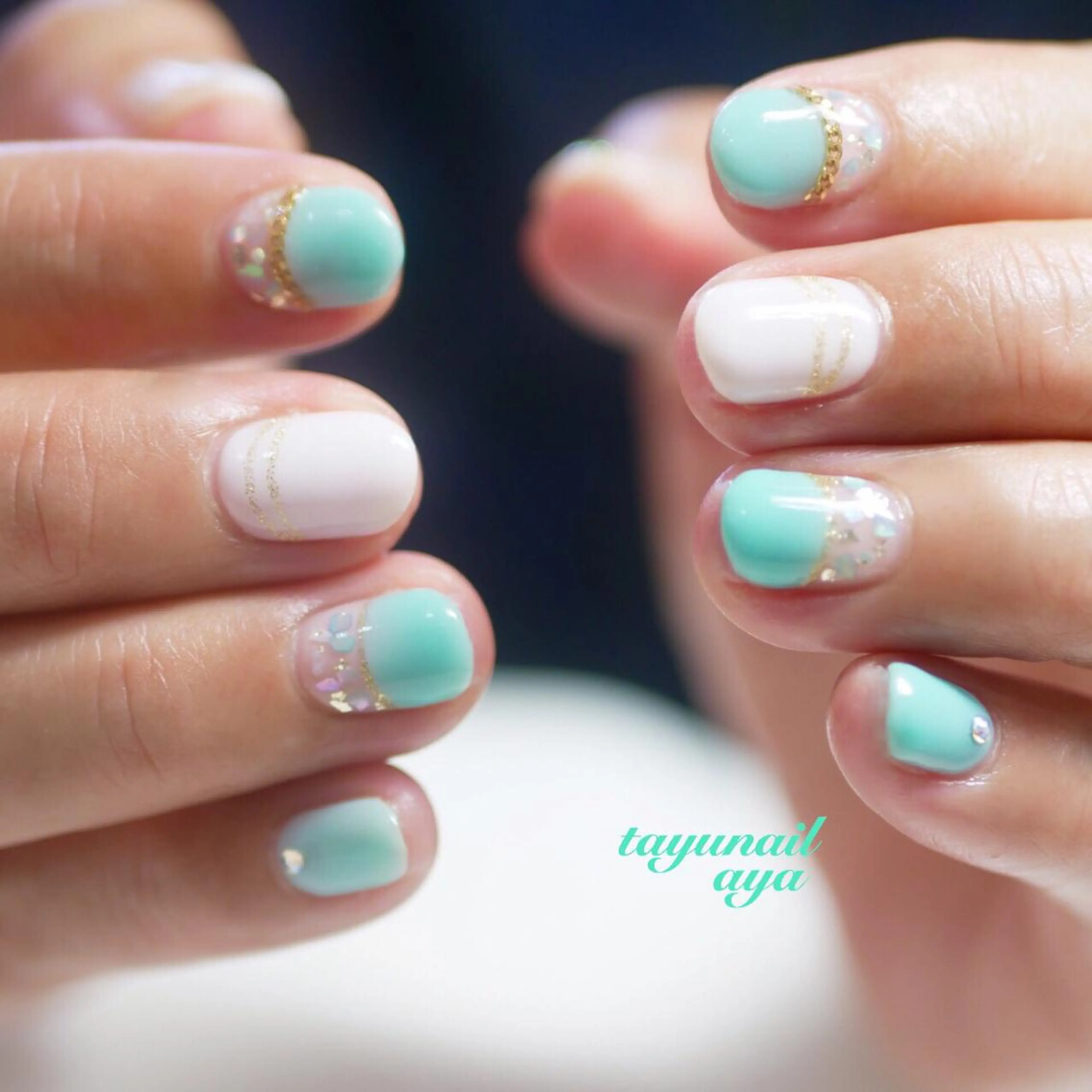 ネイル ネイルサロン・ネイルスクール　たゆnail所属・ネイルサロン 【たゆnail】のネイルデザイン