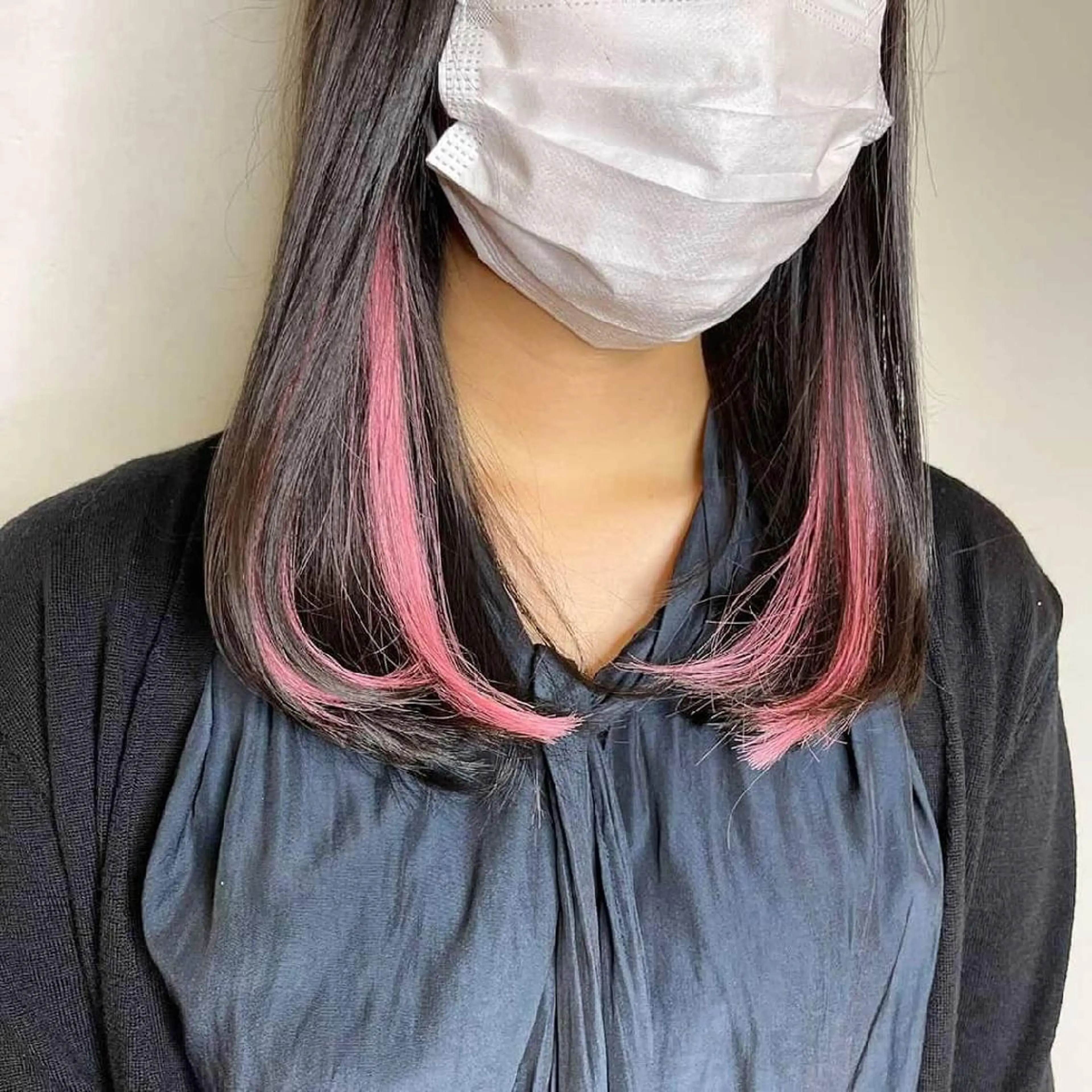 ミディアム シールエクステ エクステ ELLE salon /ayakaのヘアスタイル