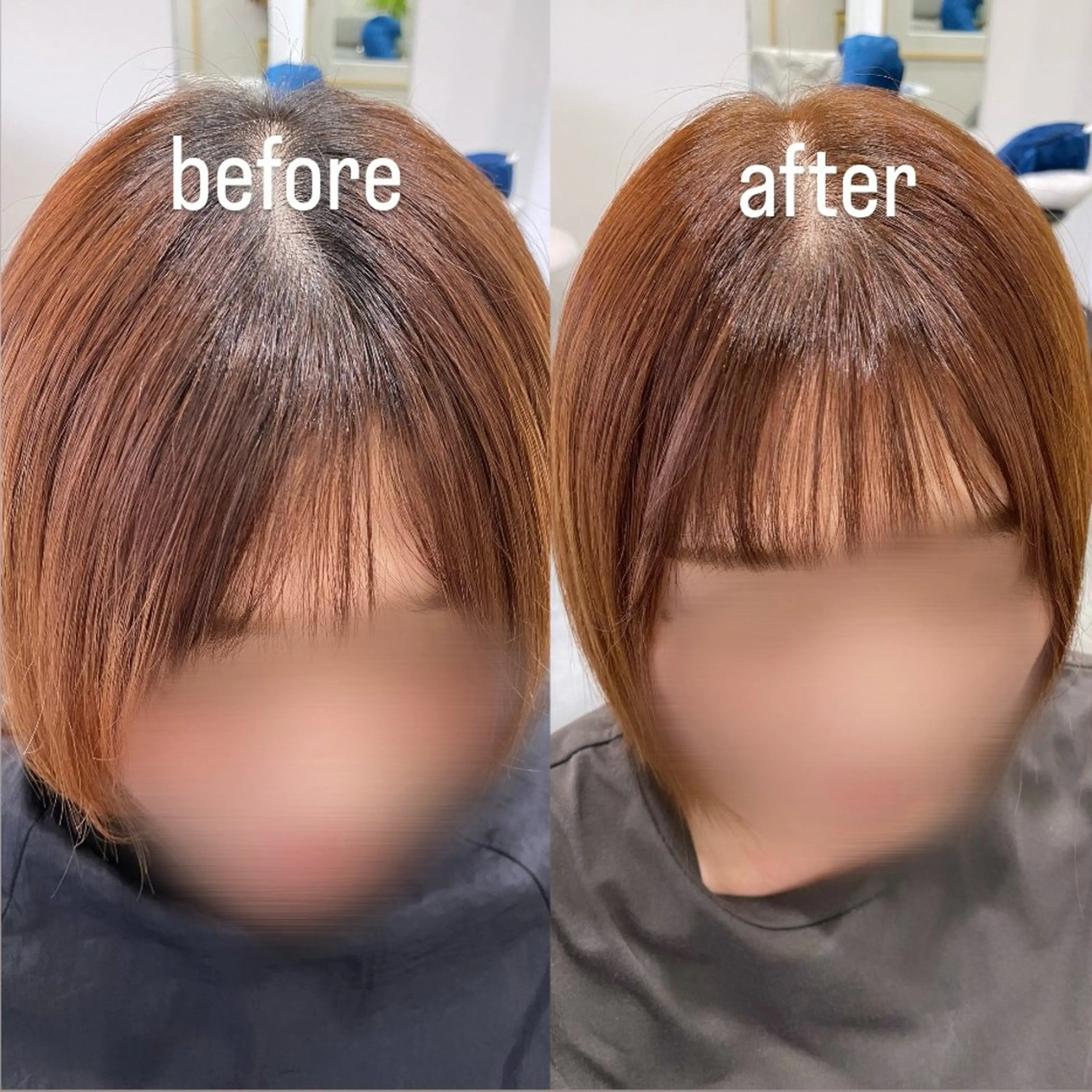 ショート カラー パーマ 【coco.】hair所属・カジカワサキ/髪質 改善/クロスパーマのヘアスタイル