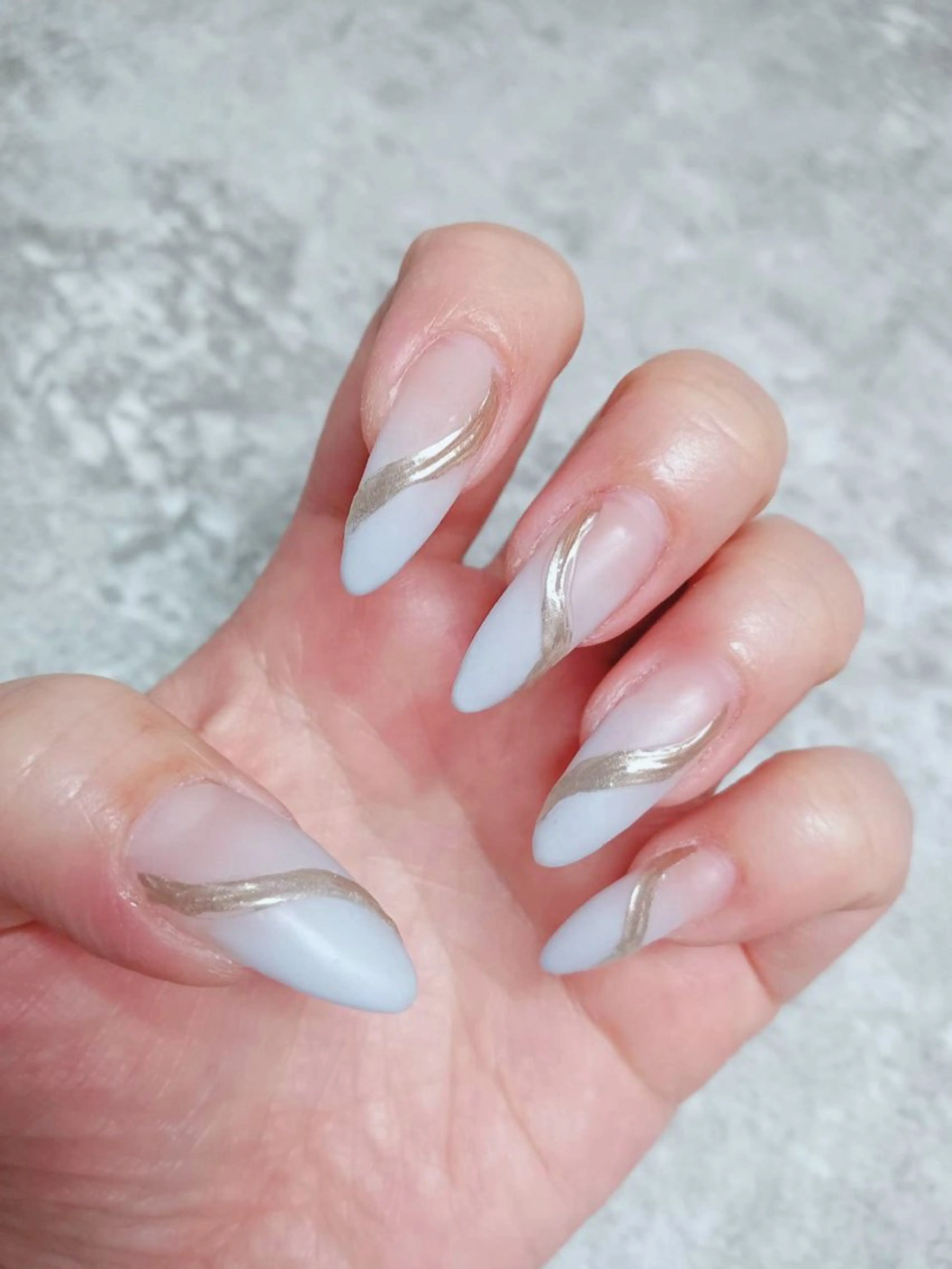 ネイル グラデーション スカルプネイル nail salon INFINITY所属・nail salon INFINITYのネイルデザイン