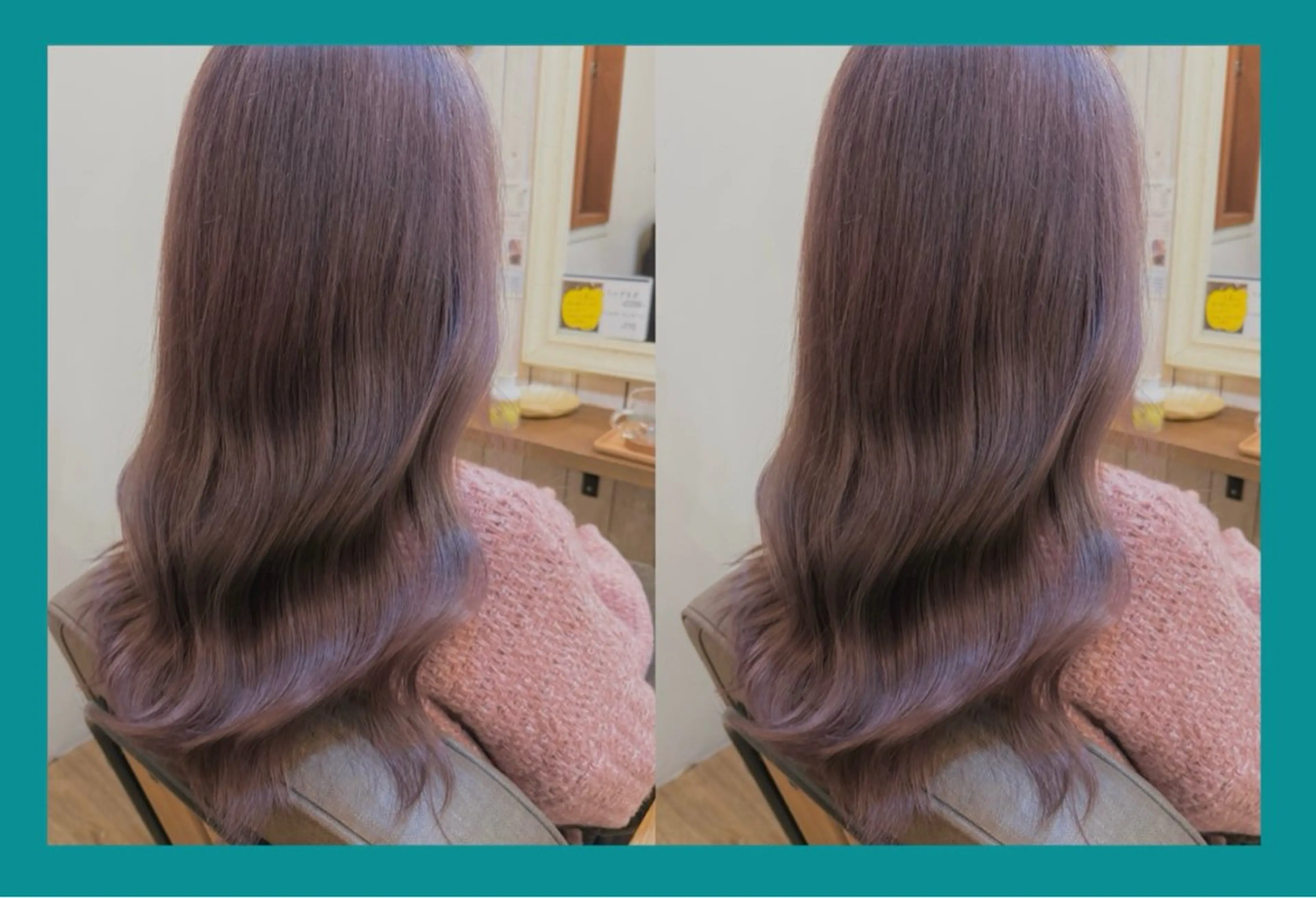 ロング カラー カット ヘアカラー トリートメント ヘッドスパ 髪質改善/ハイトーン /茅ヶ崎/YUKAのヘアスタイル