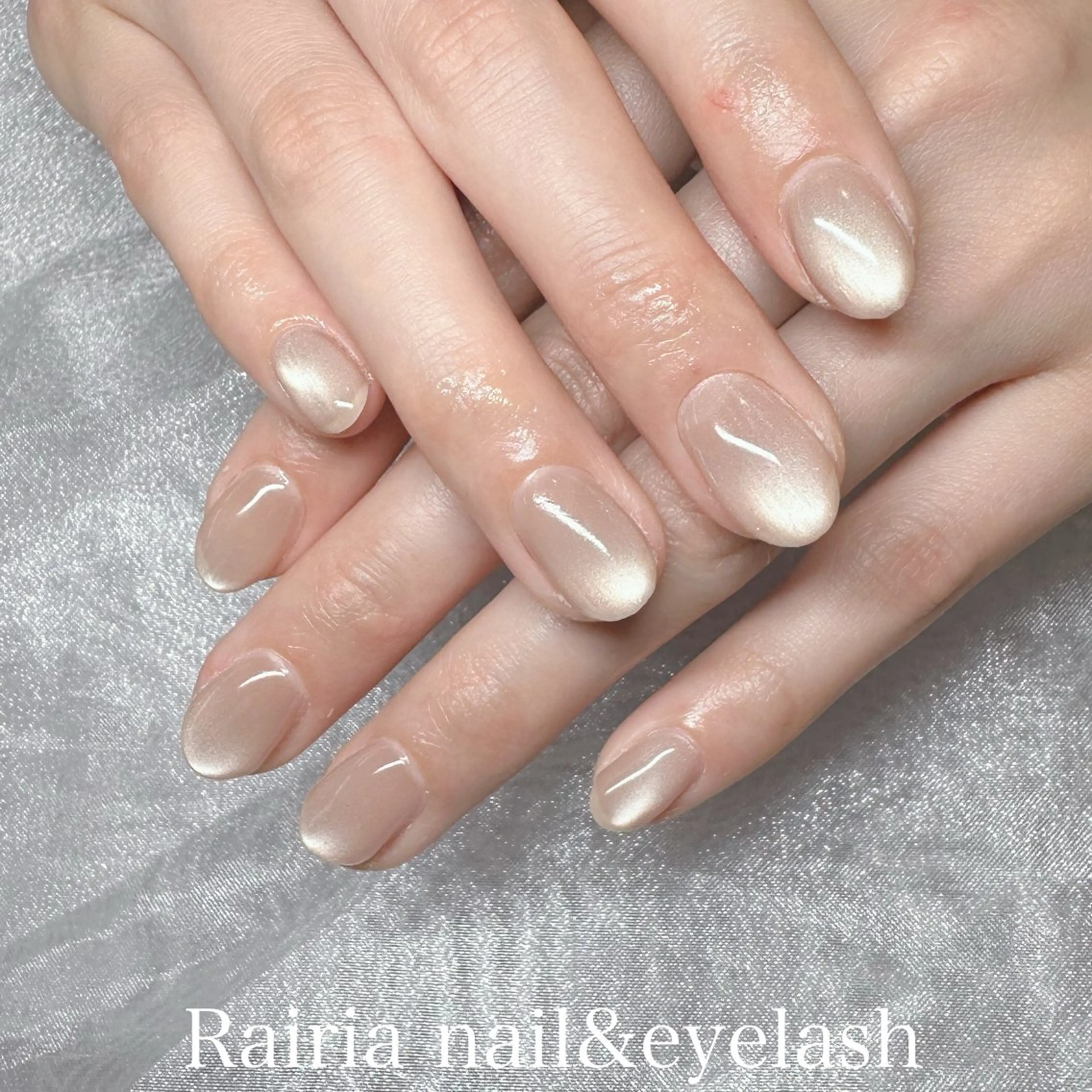 ネイル ジェルネイル マグネットネイル パラジェル ハンドネイル Rairia nail所属・ライリアネイル Mikuのネイルデザイン