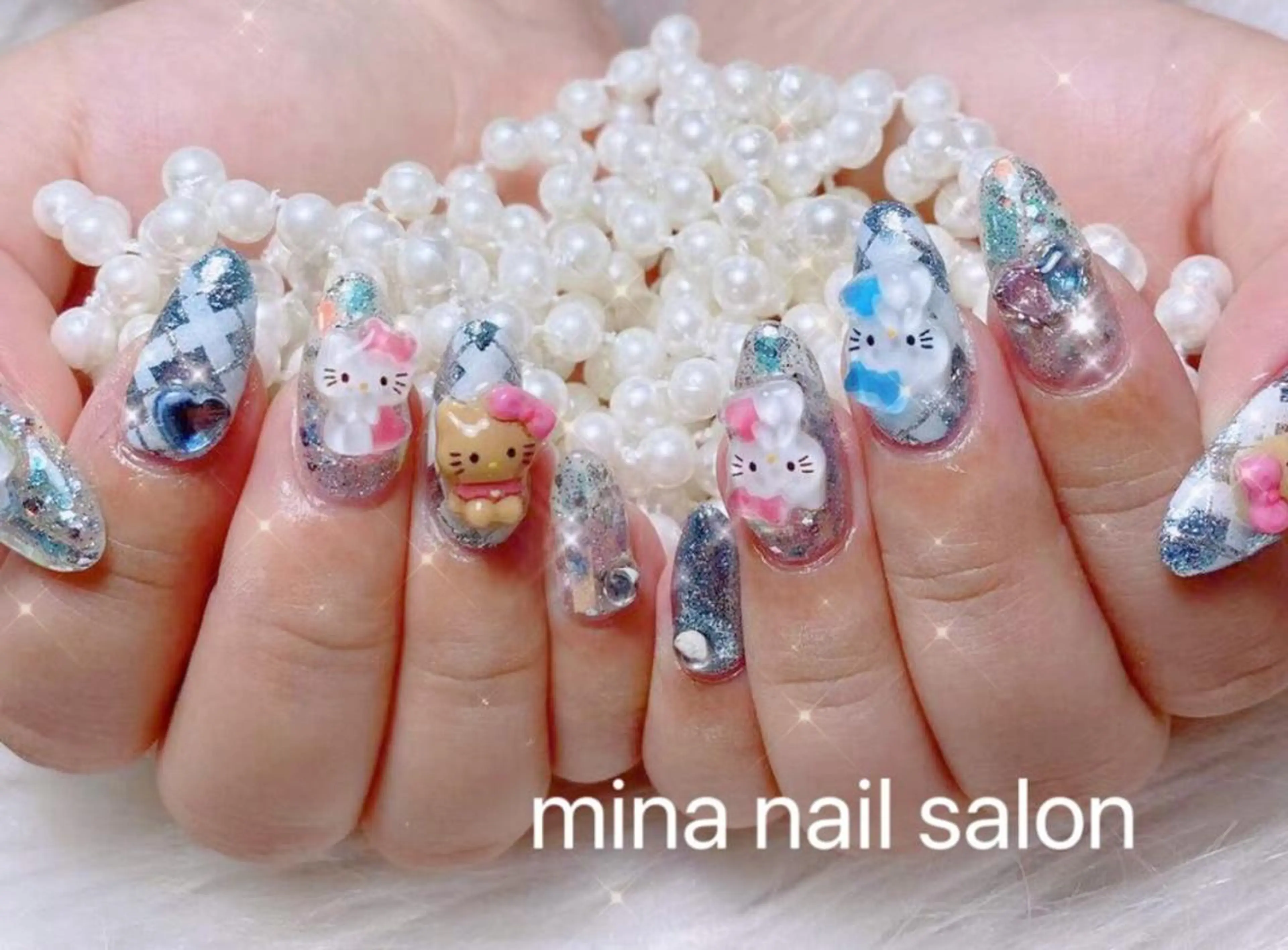 ネイル 💙羽生 彩光💙のネイルデザイン