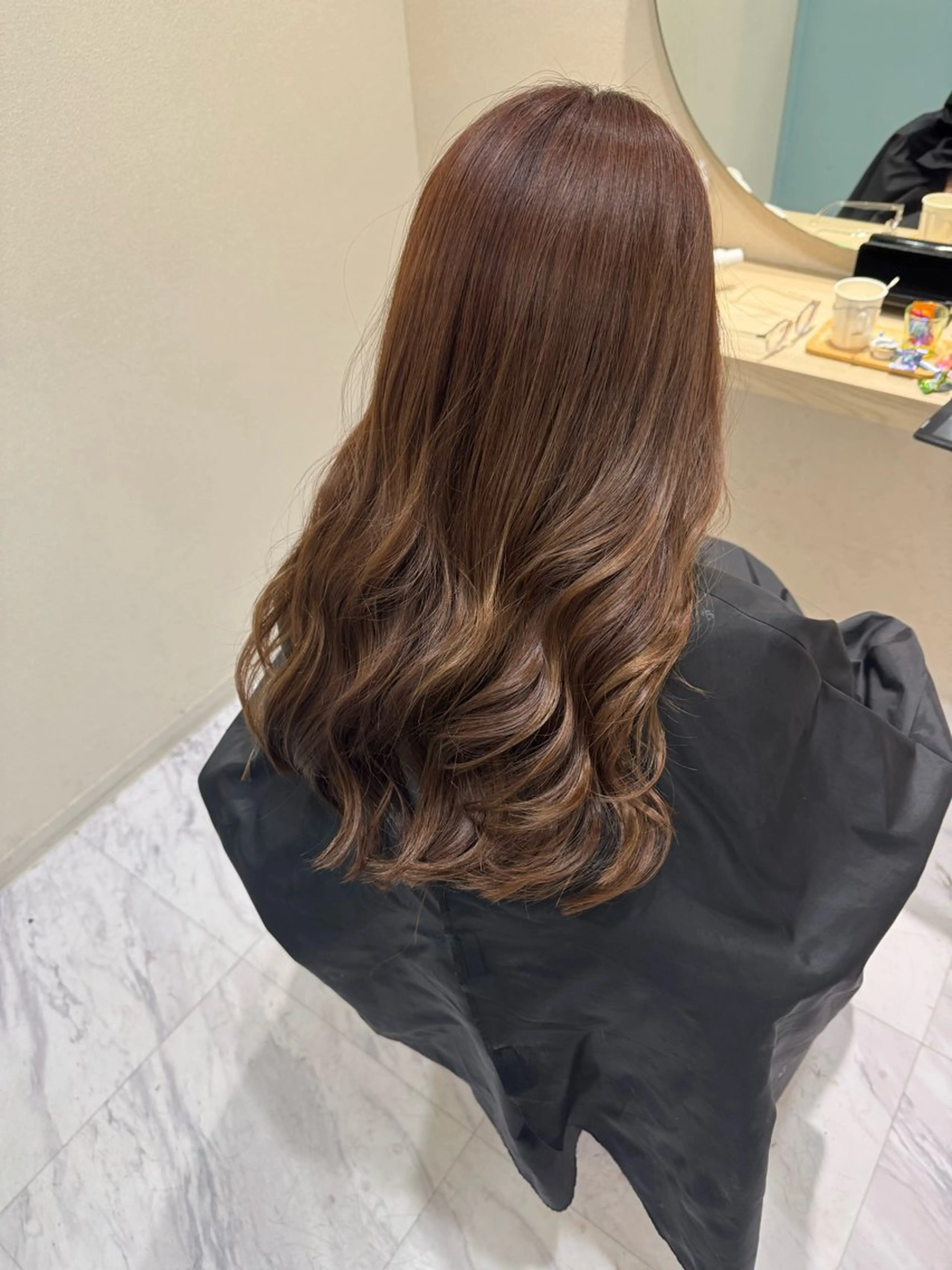 ロング カット ヘアカラー トリートメント 丹野 圭太のヘアスタイル