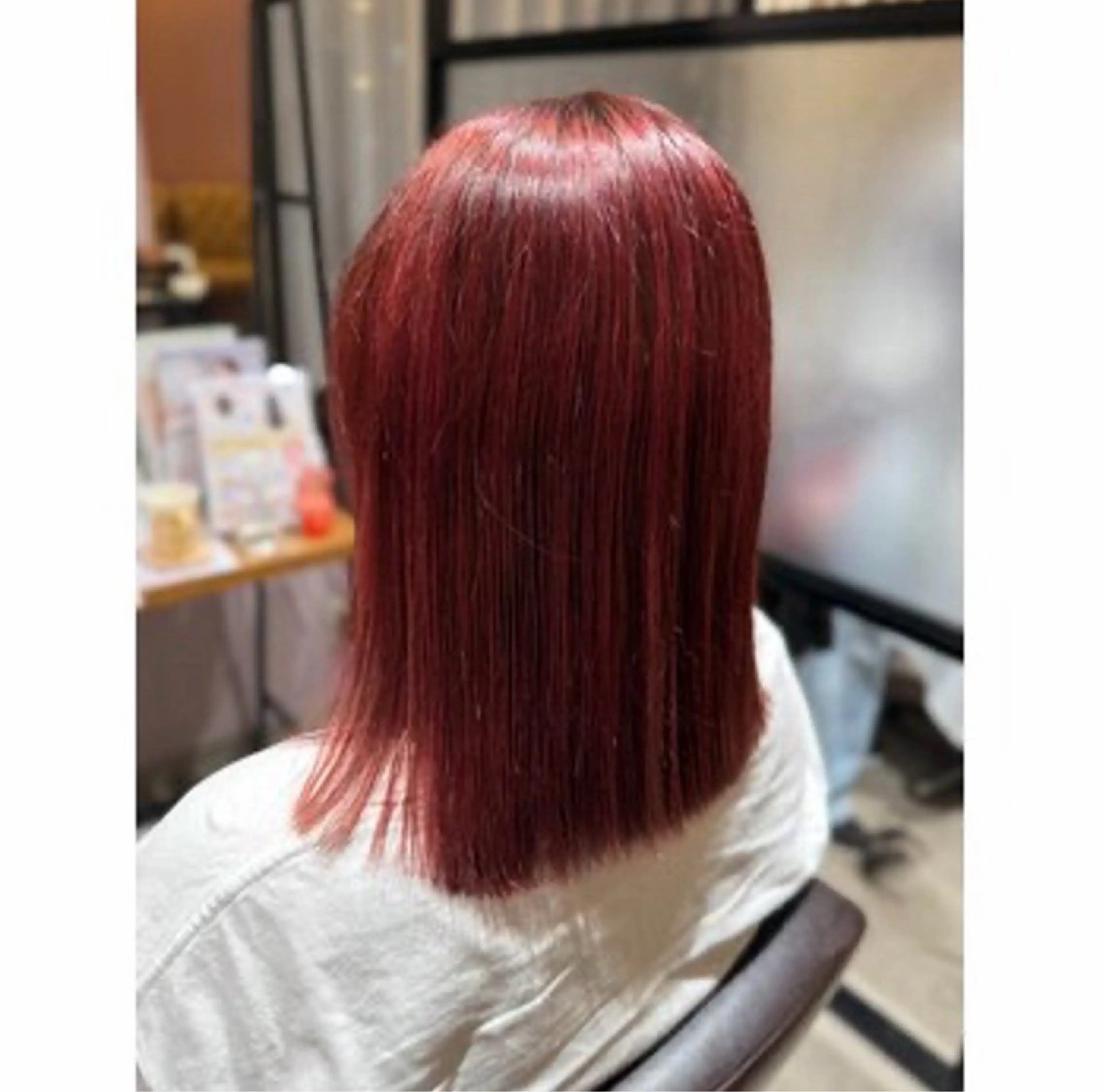 カラー ヘアカラー 梶 瑞希のヘアスタイル