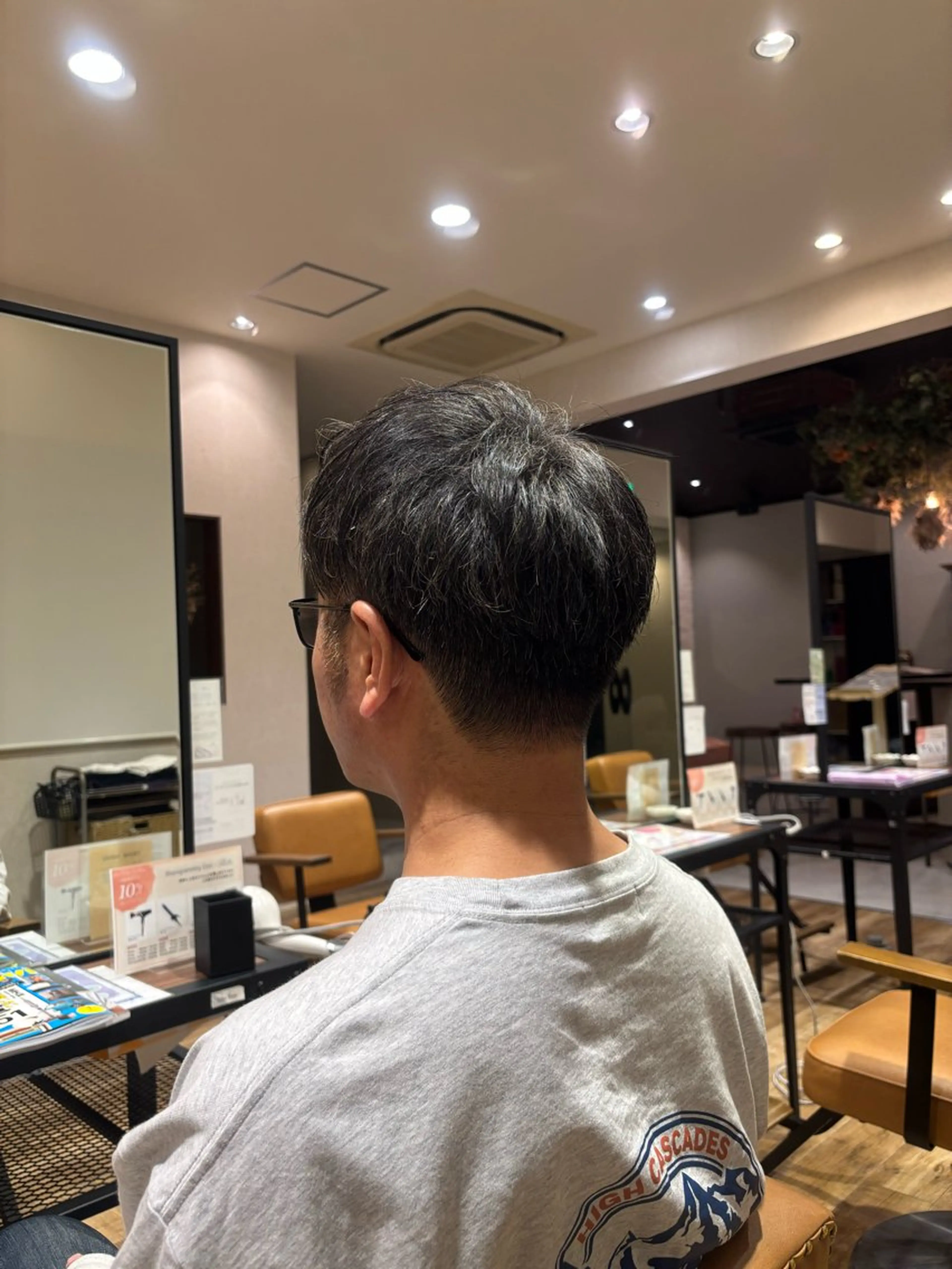 メンズ Rudder 牛嶋のヘアスタイル