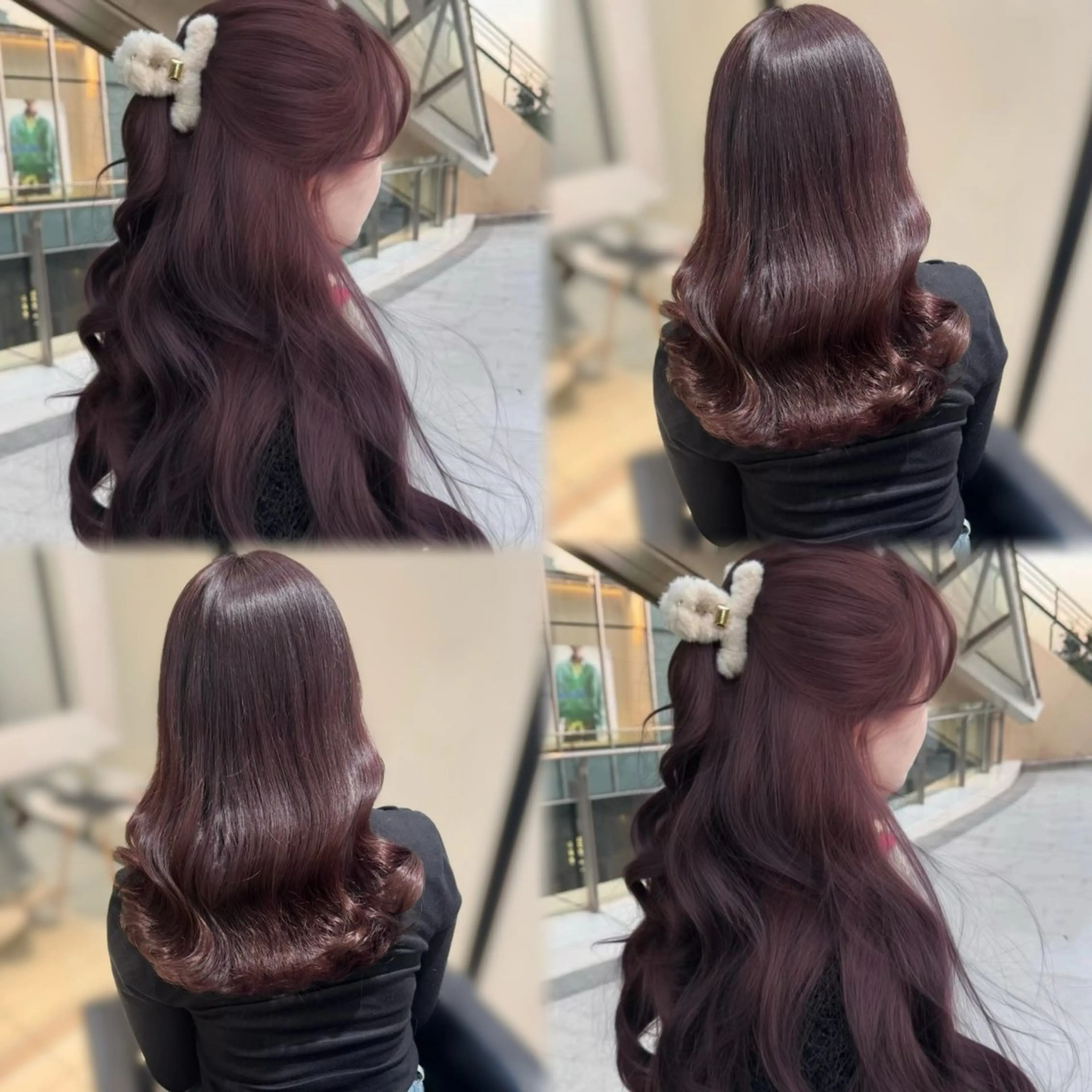 セミロング カラー カット ヘアカラー トリートメント kana ブリーチなしカラー✨のヘアスタイル