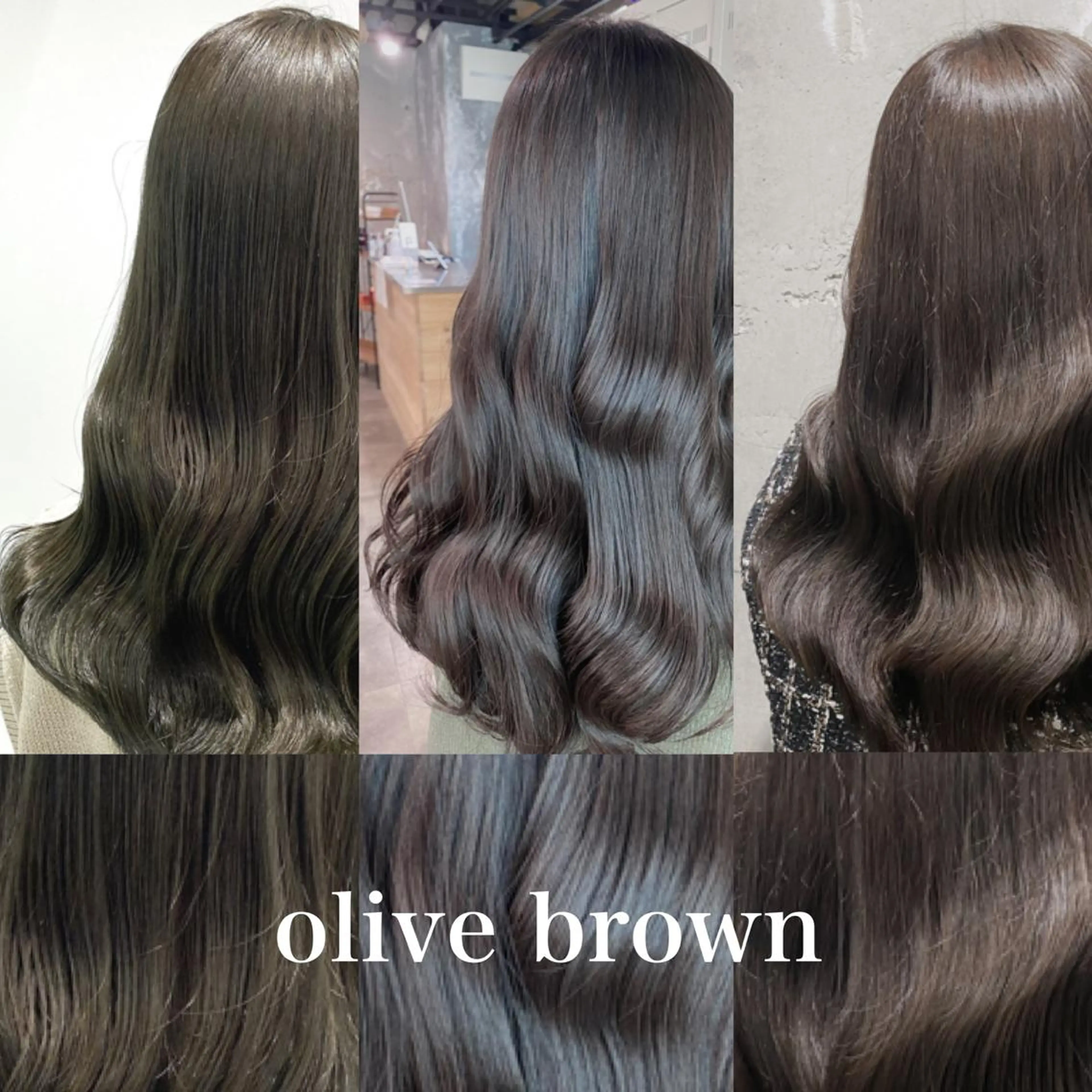 ミディアム カラー Ella所属・nana【艶髪】/ レイヤー/縮毛矯正のヘアスタイル