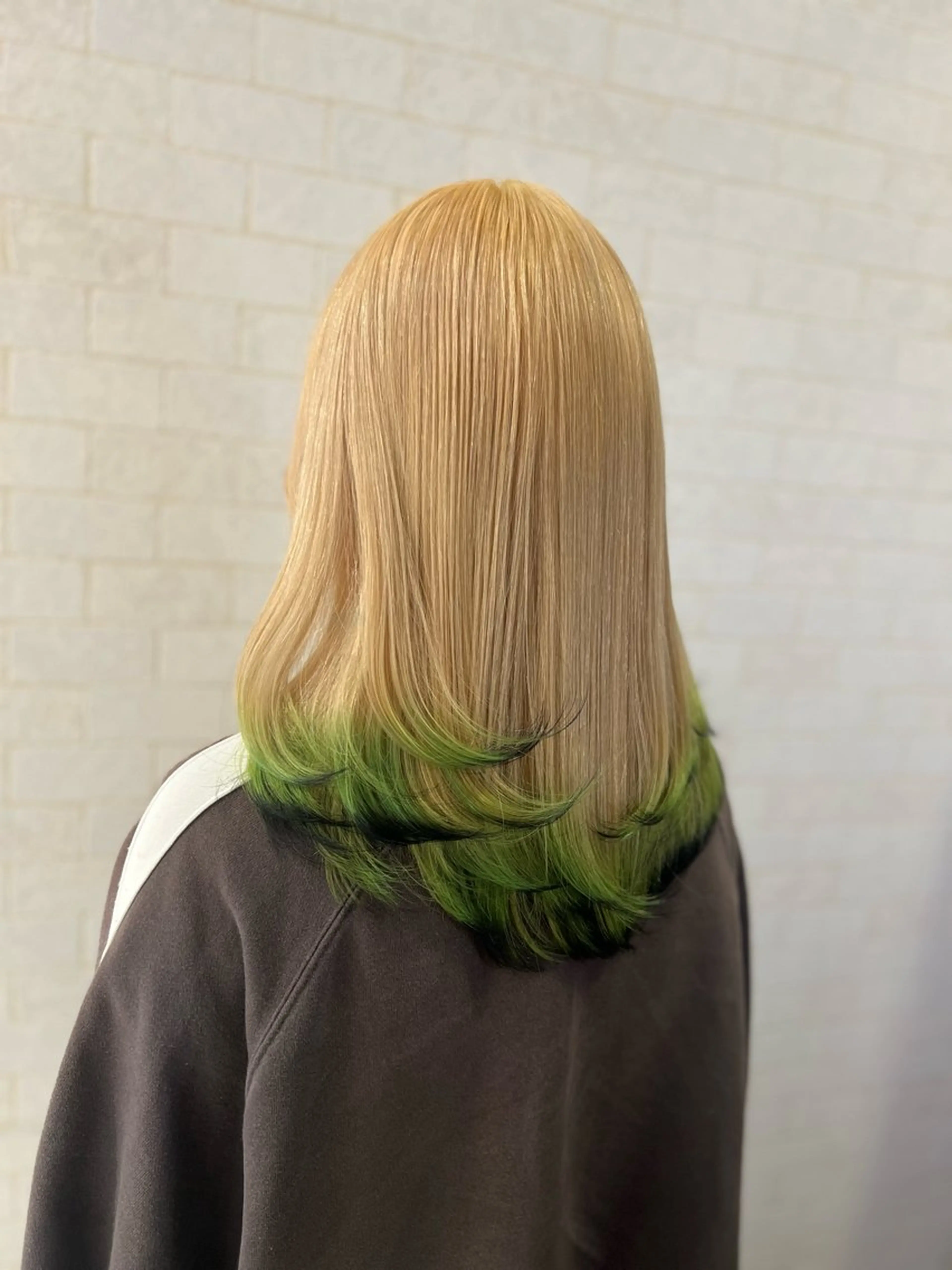 ロング ボブ/ハイトーン髪質 改善/越谷✨クラモチのヘアスタイル