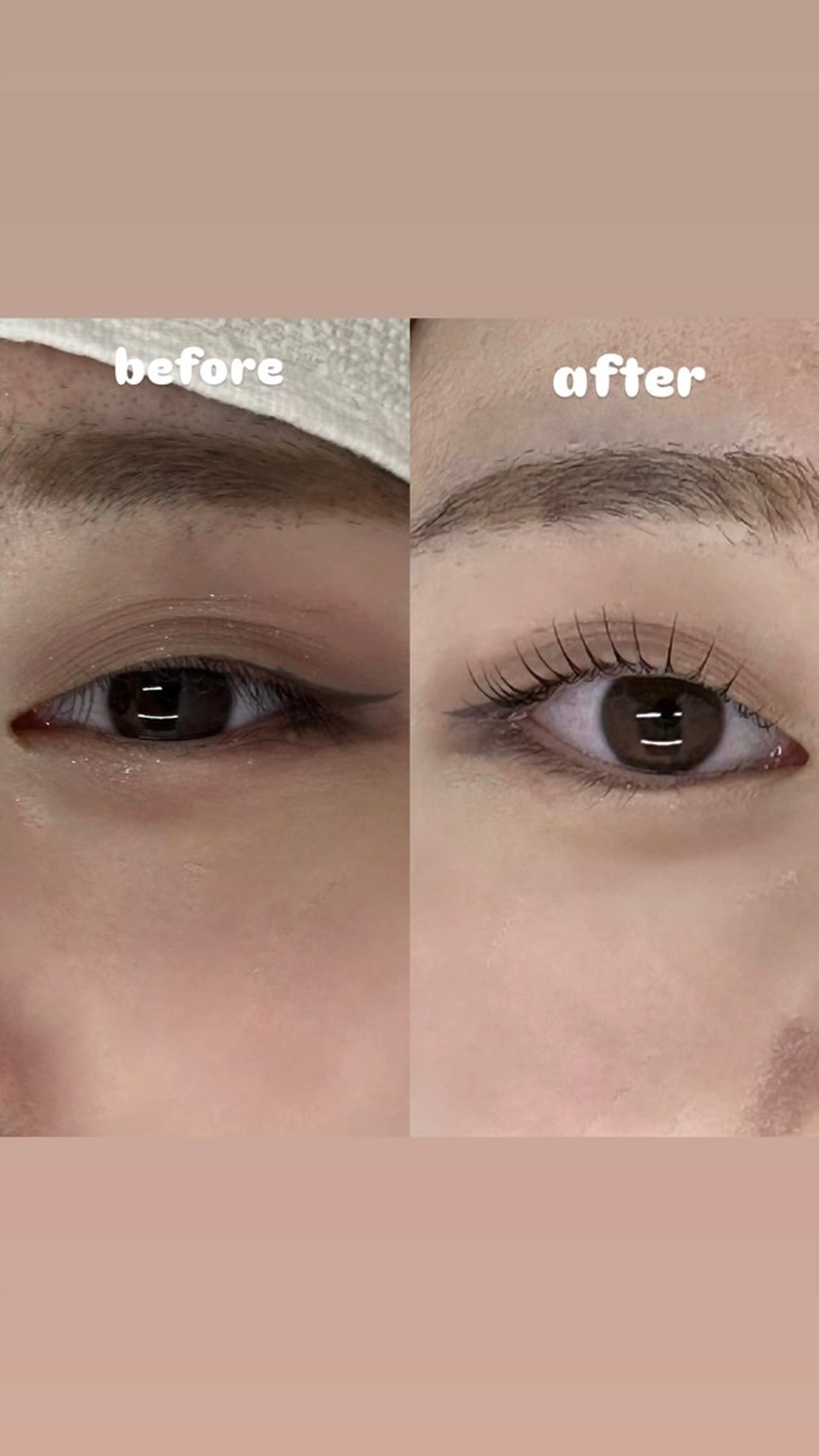 マツエク・マツパ 一重×まつ毛パーマ 髪質改善 elena by artefice所属・塩貝 幸音のマツエク・マツパデザイン