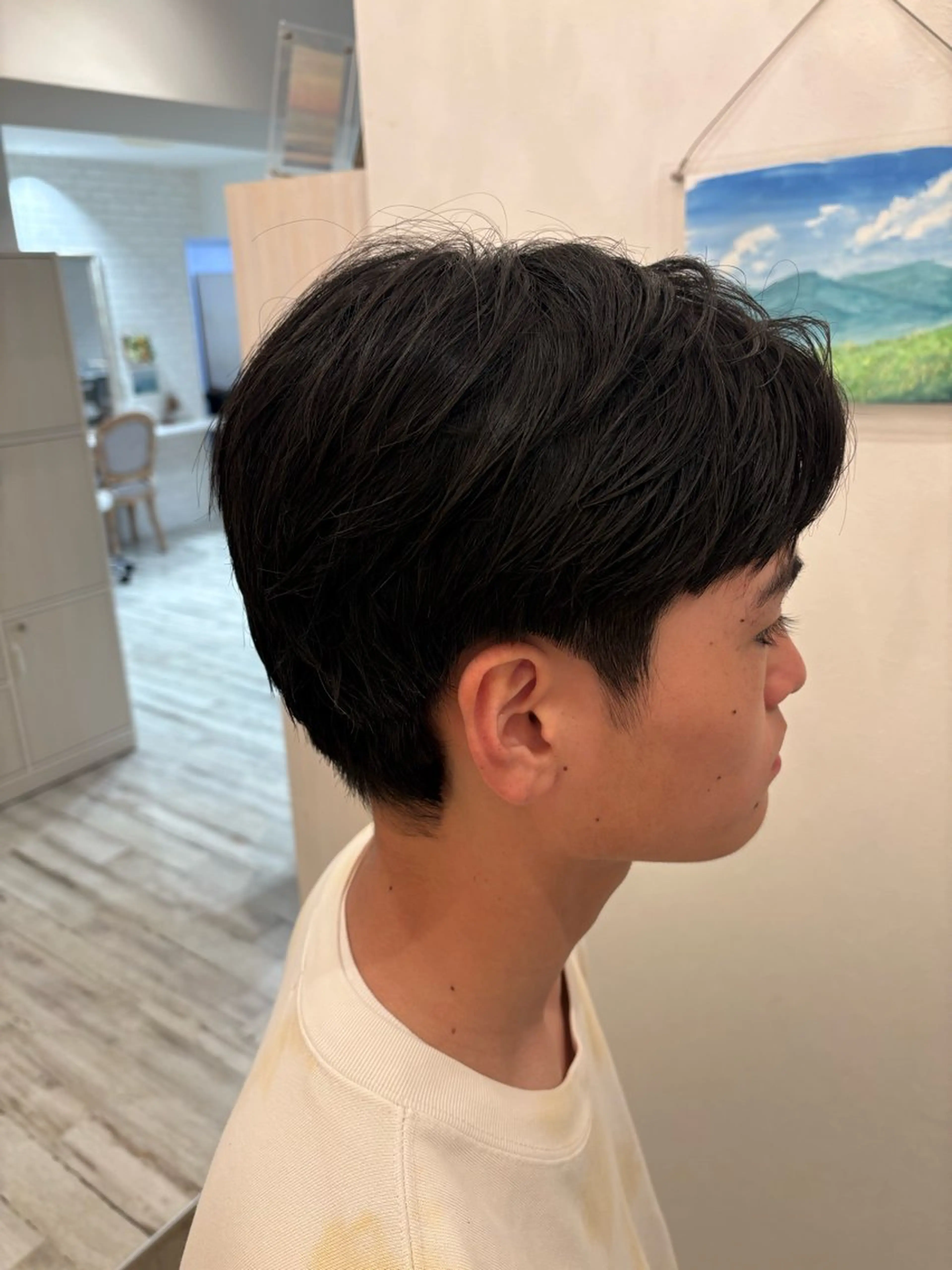 ショート メンズ メンズ韓国風 韓国風ヘア 透明感/韓国風 HIRARIのヘアスタイル