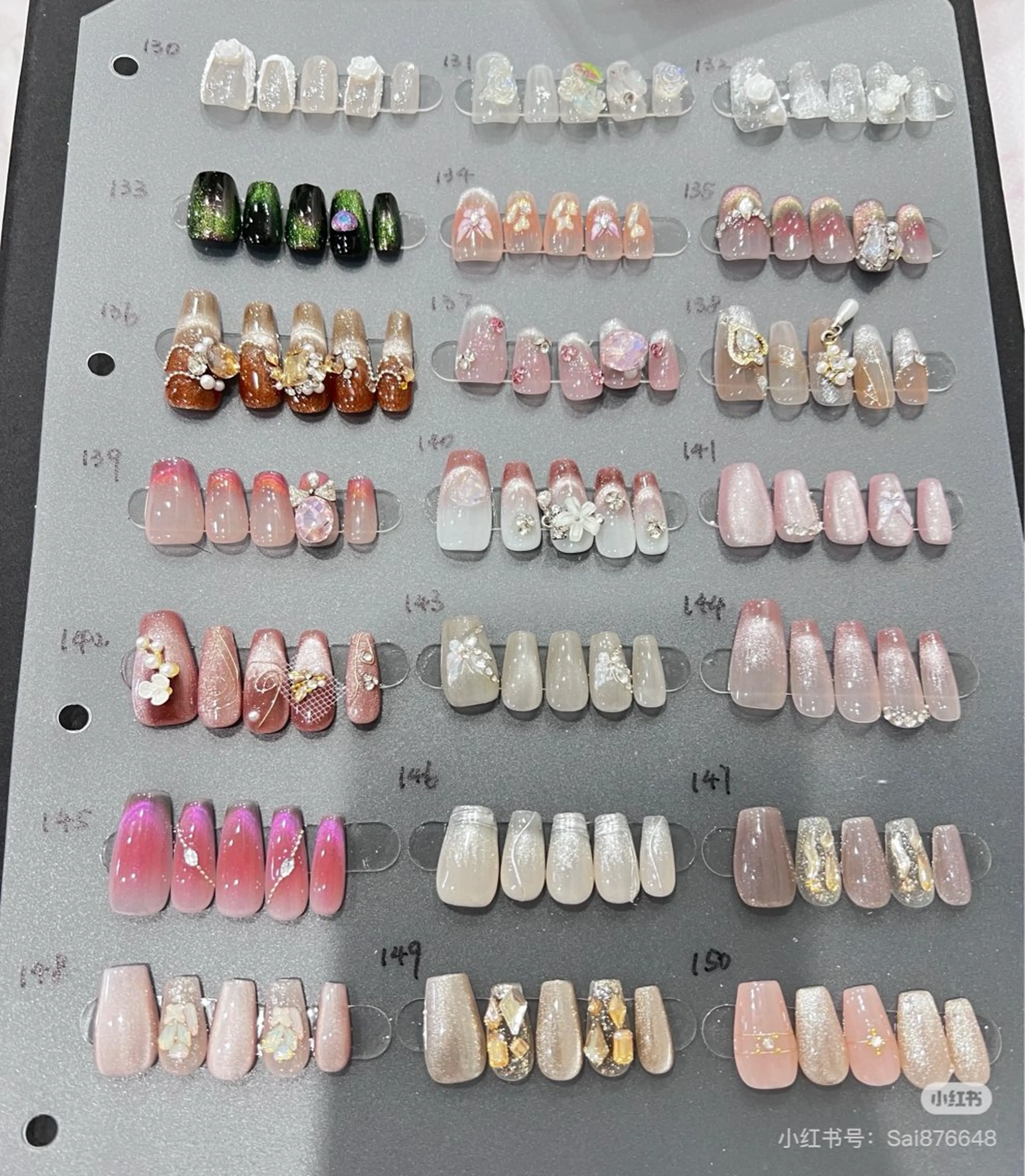 ネイル ハンドネイル 七音 琳のネイルデザイン