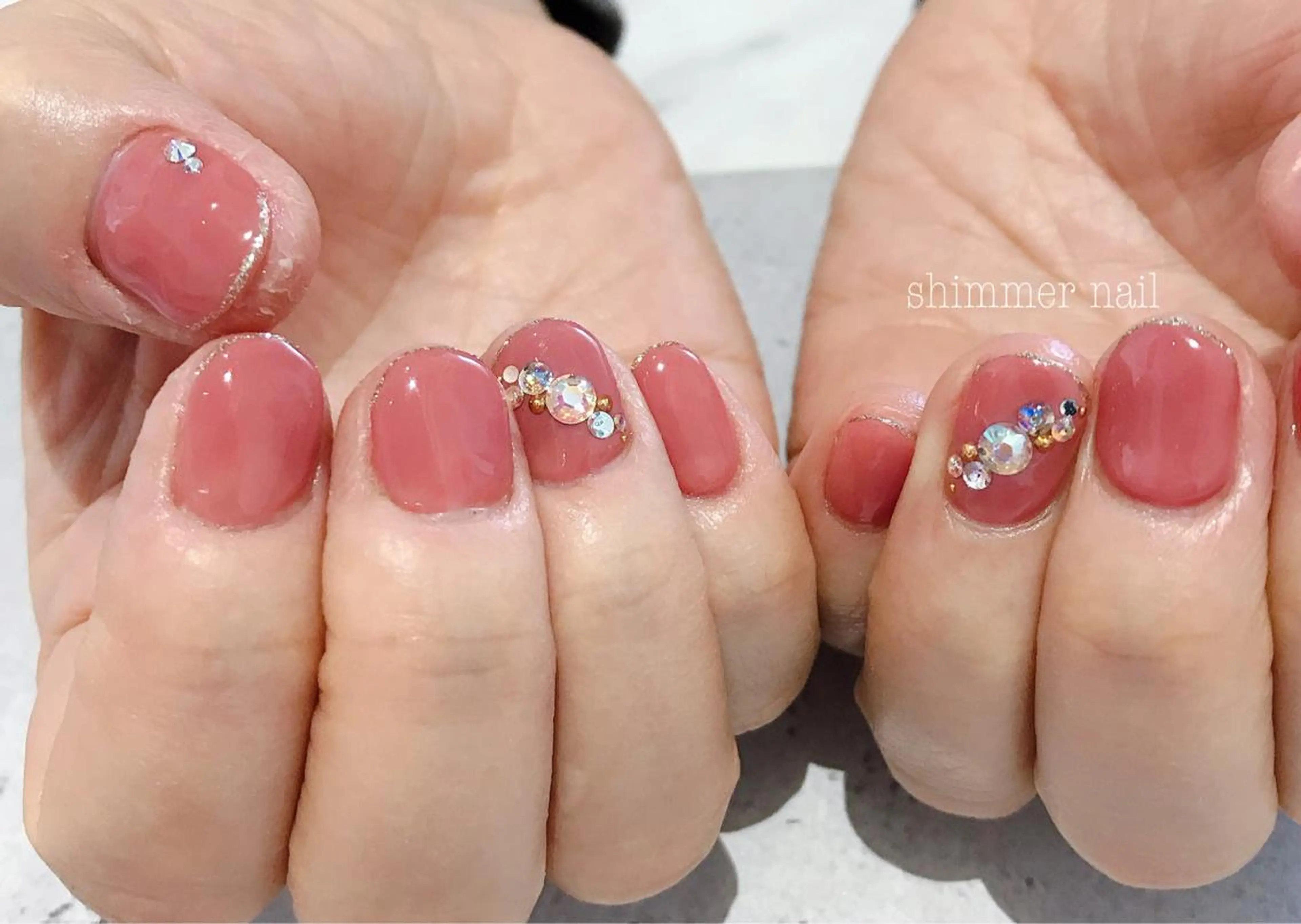 ネイル Shimmer Nail所属・Shimmer Nail⋆*✩のネイルデザイン