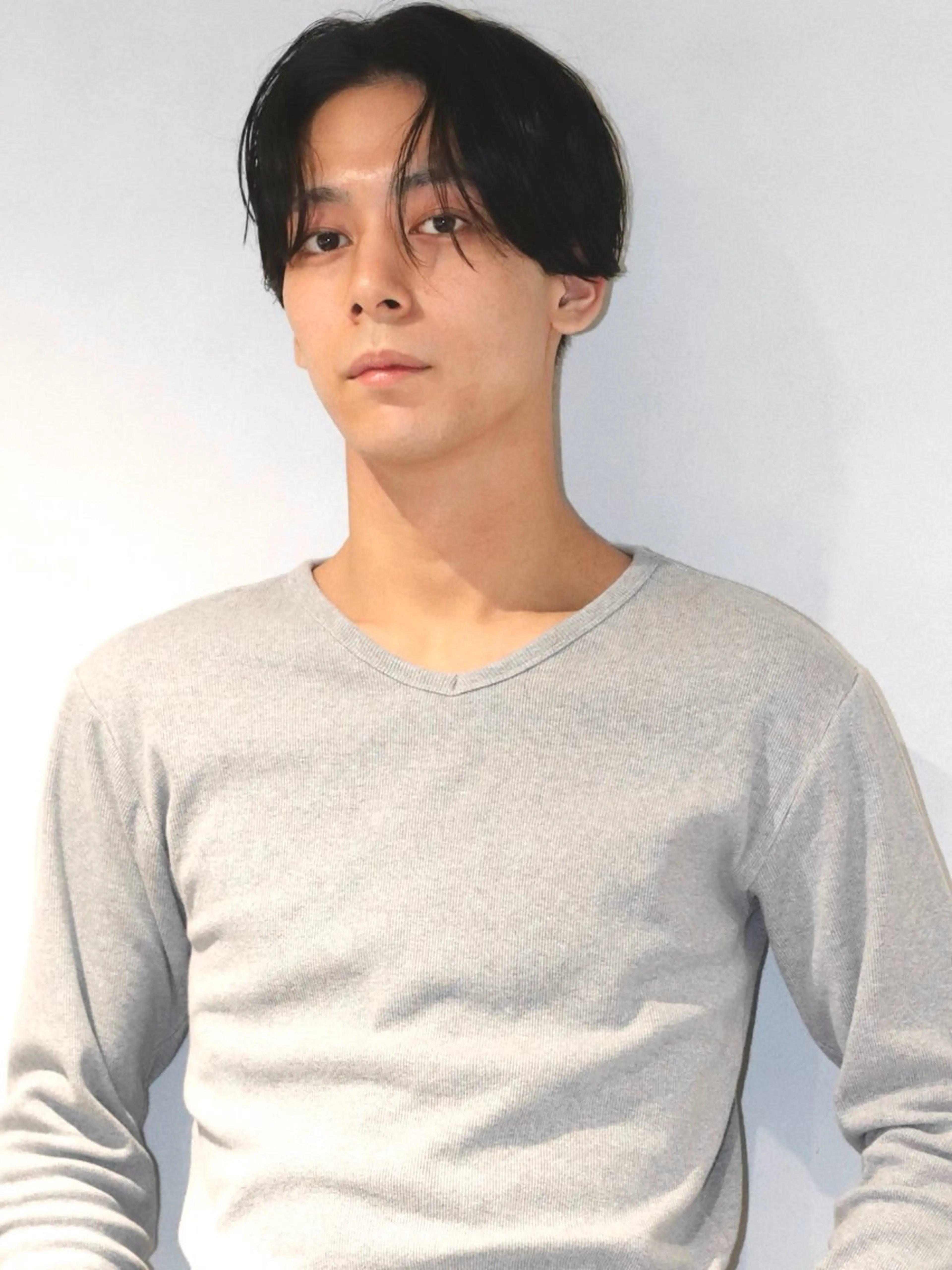 パーマ メンズ センターパート メンズ韓国風 マッシュ メンズパーマ 刈り上げ カット パーマ 船橋🪡 キチ/RITSUのヘアスタイル