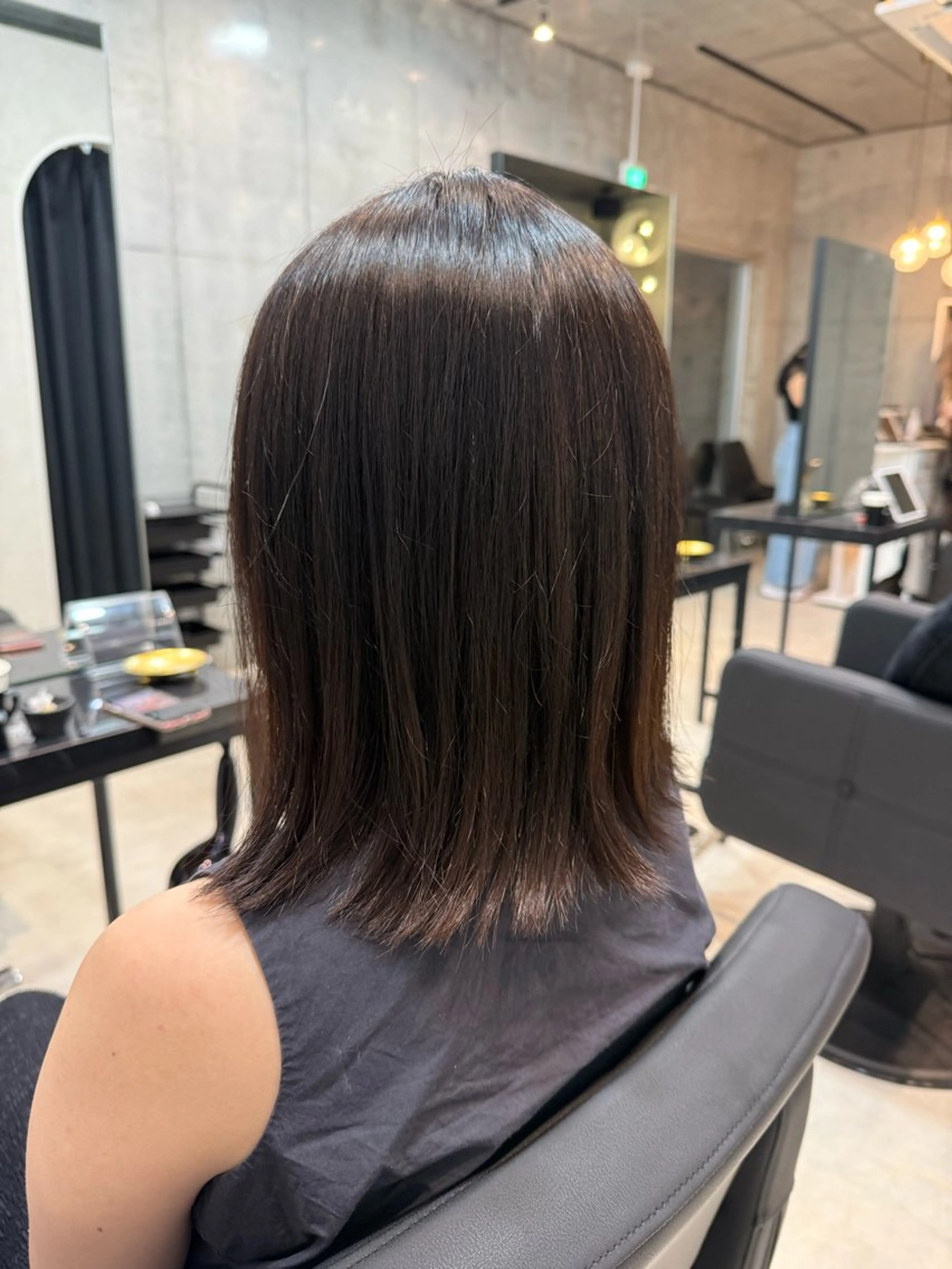 ミディアム ハコ（HACO)所属・豊嶋 暉直のヘアスタイル