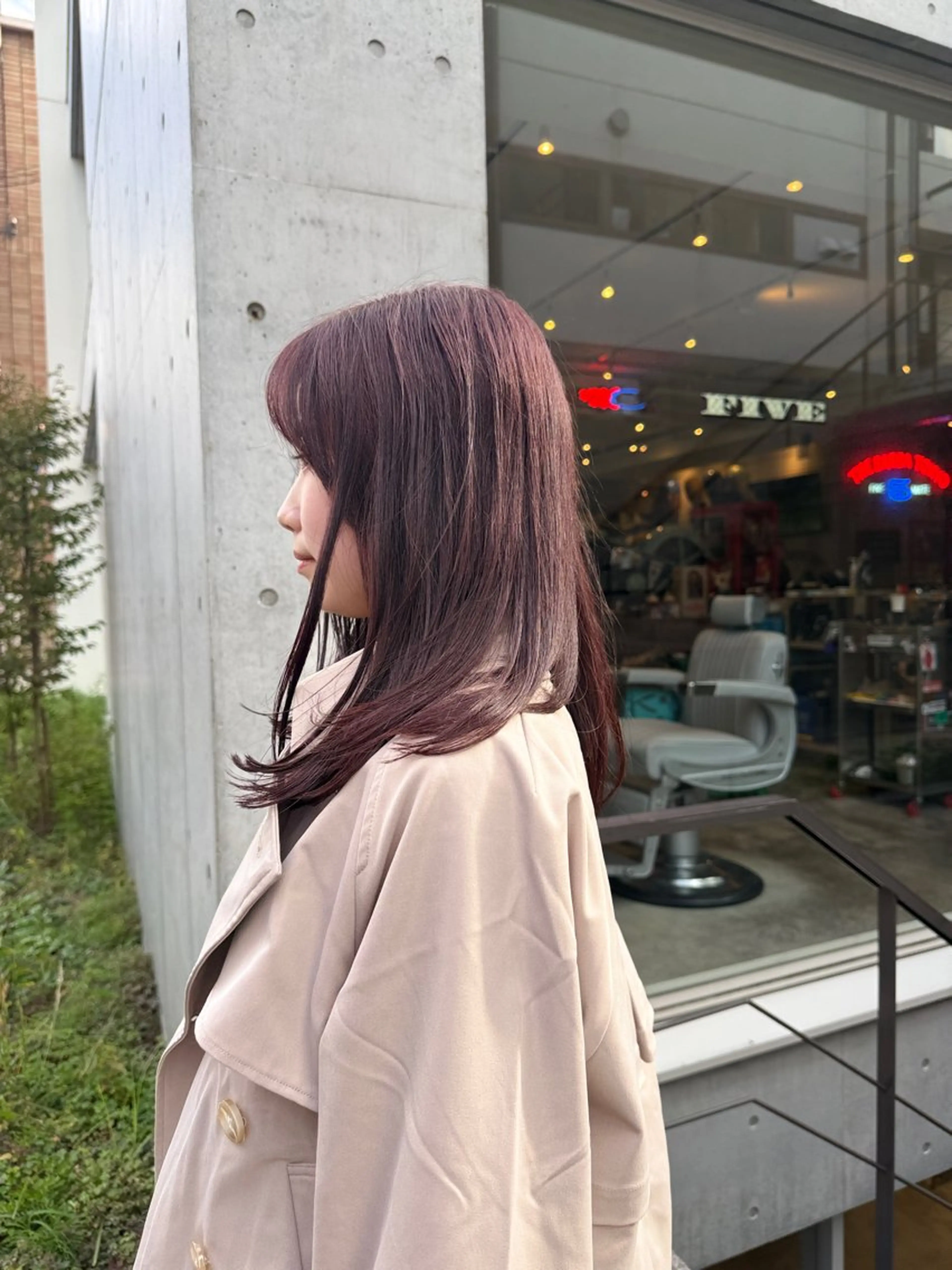 セミロング カラー ヘアカラー casi所属・メンズパーマ／ボブ 星本広海のヘアスタイル