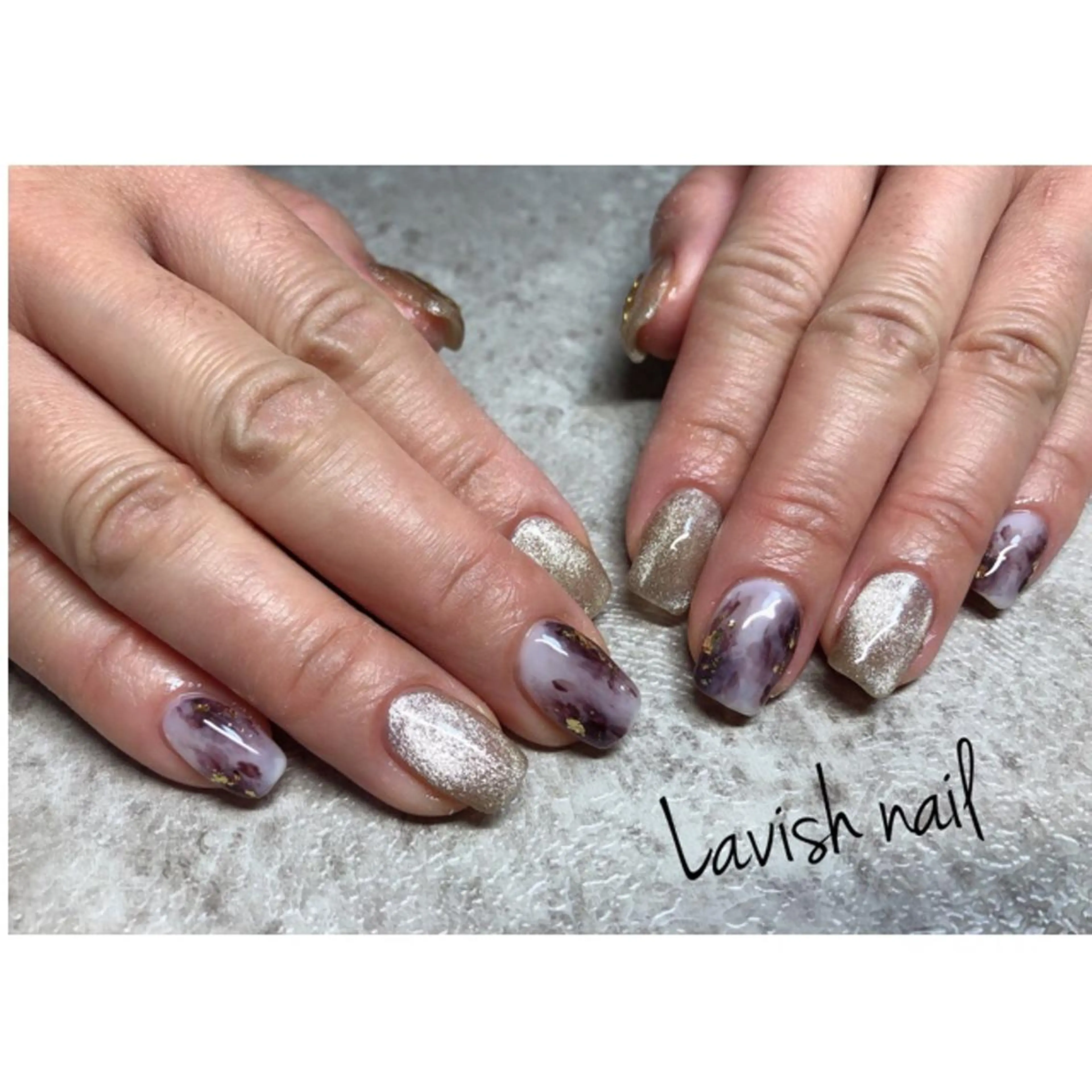 ネイル ハンドネイル Lavish nailのネイルデザイン