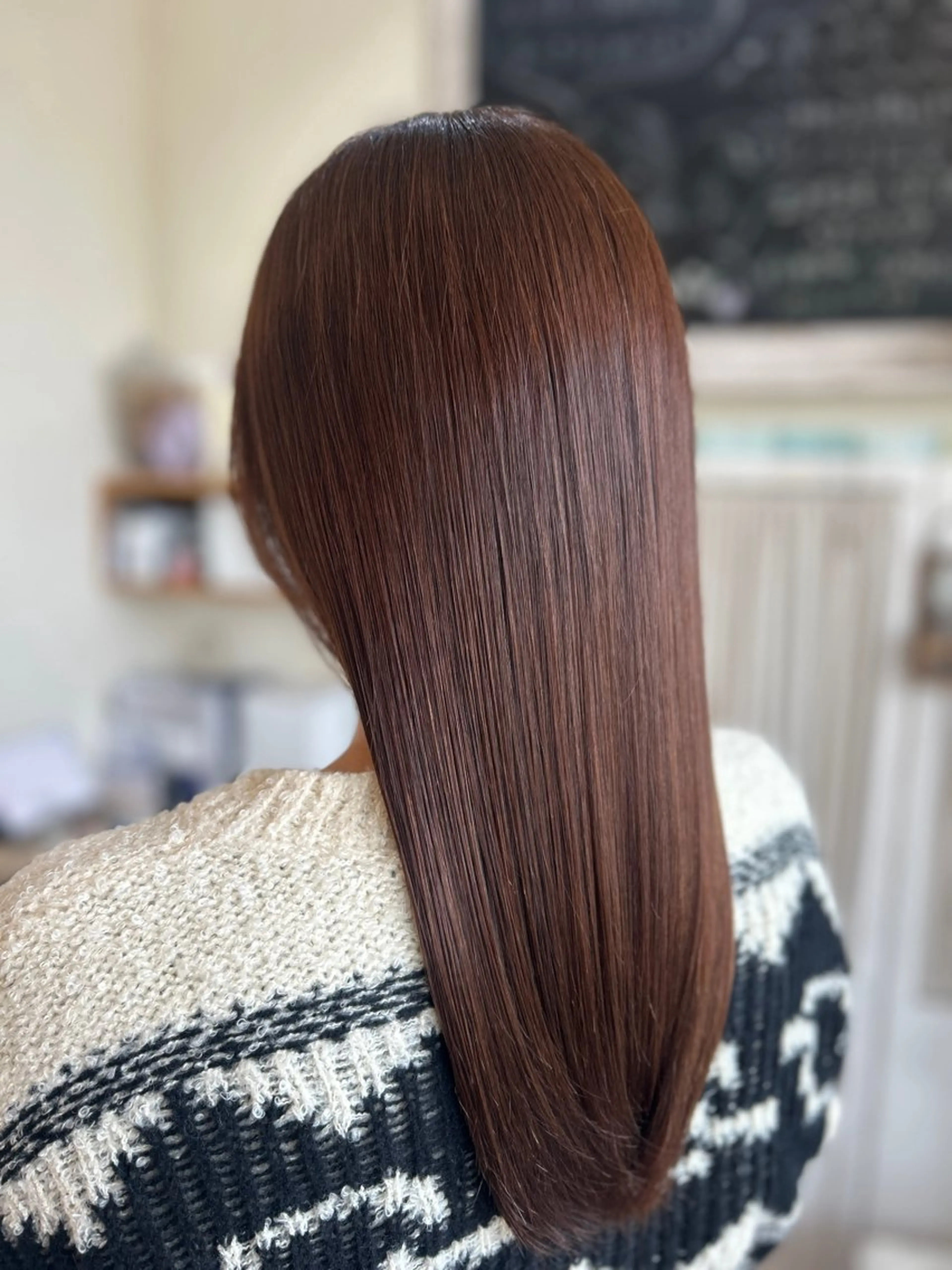 セミロング カラー Lie-et.hair(リエットヘア)丁田店所属・原田 絵梨香のヘアスタイル