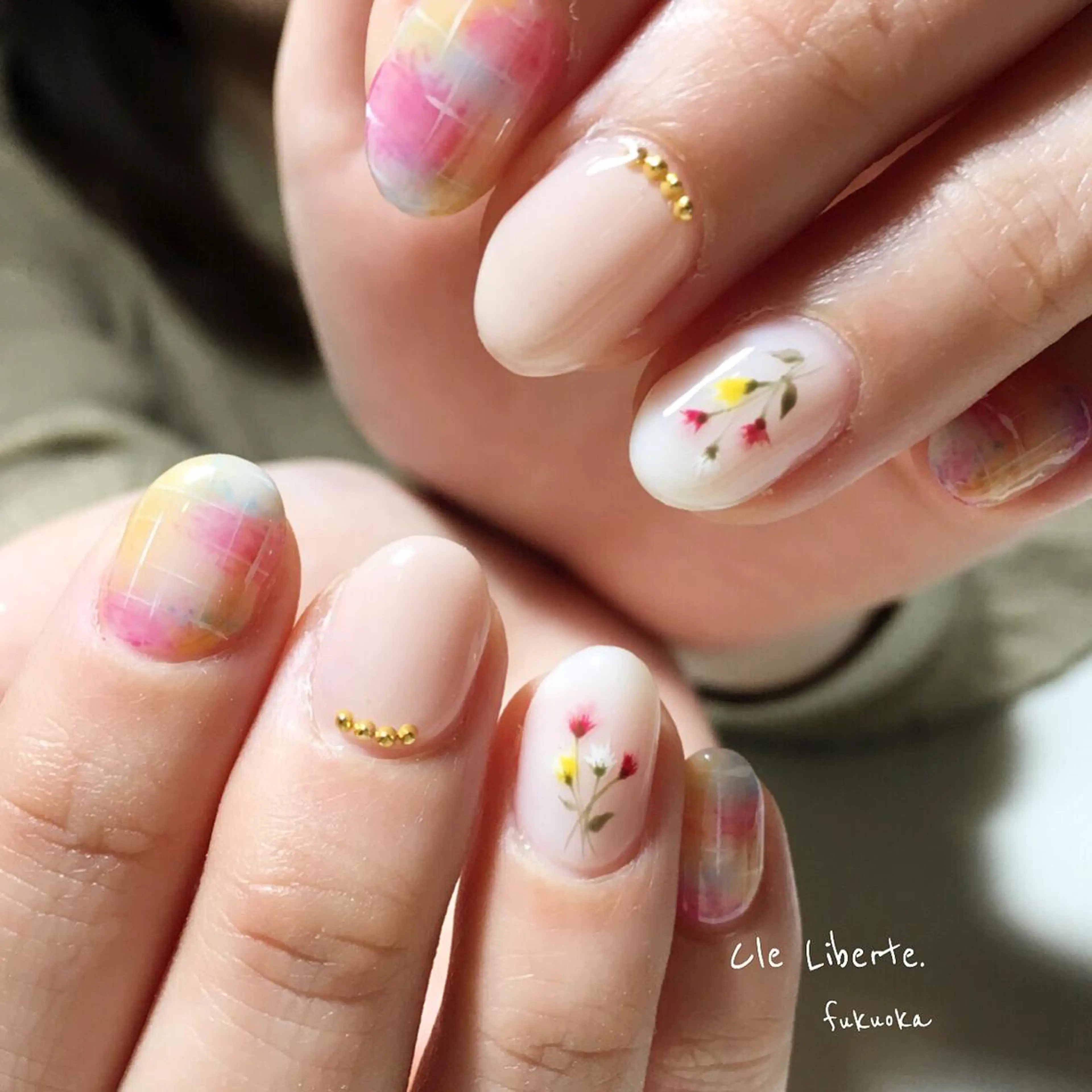 ネイル Elio所属・Elio 国泰寺のネイルデザイン