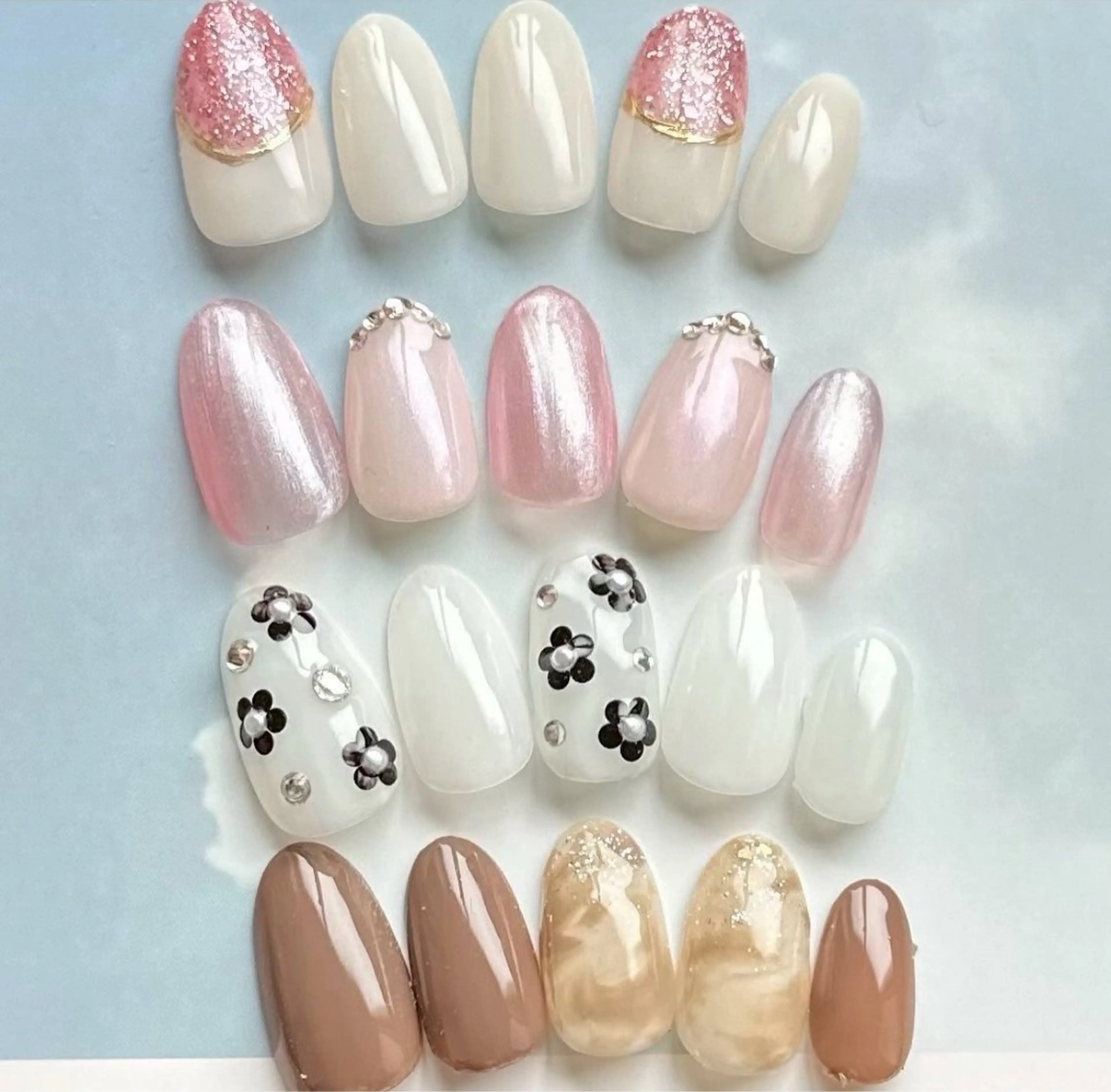 ネイル アートネイル オフィスネイル 水野 セプトネイル彦根店のネイルデザイン