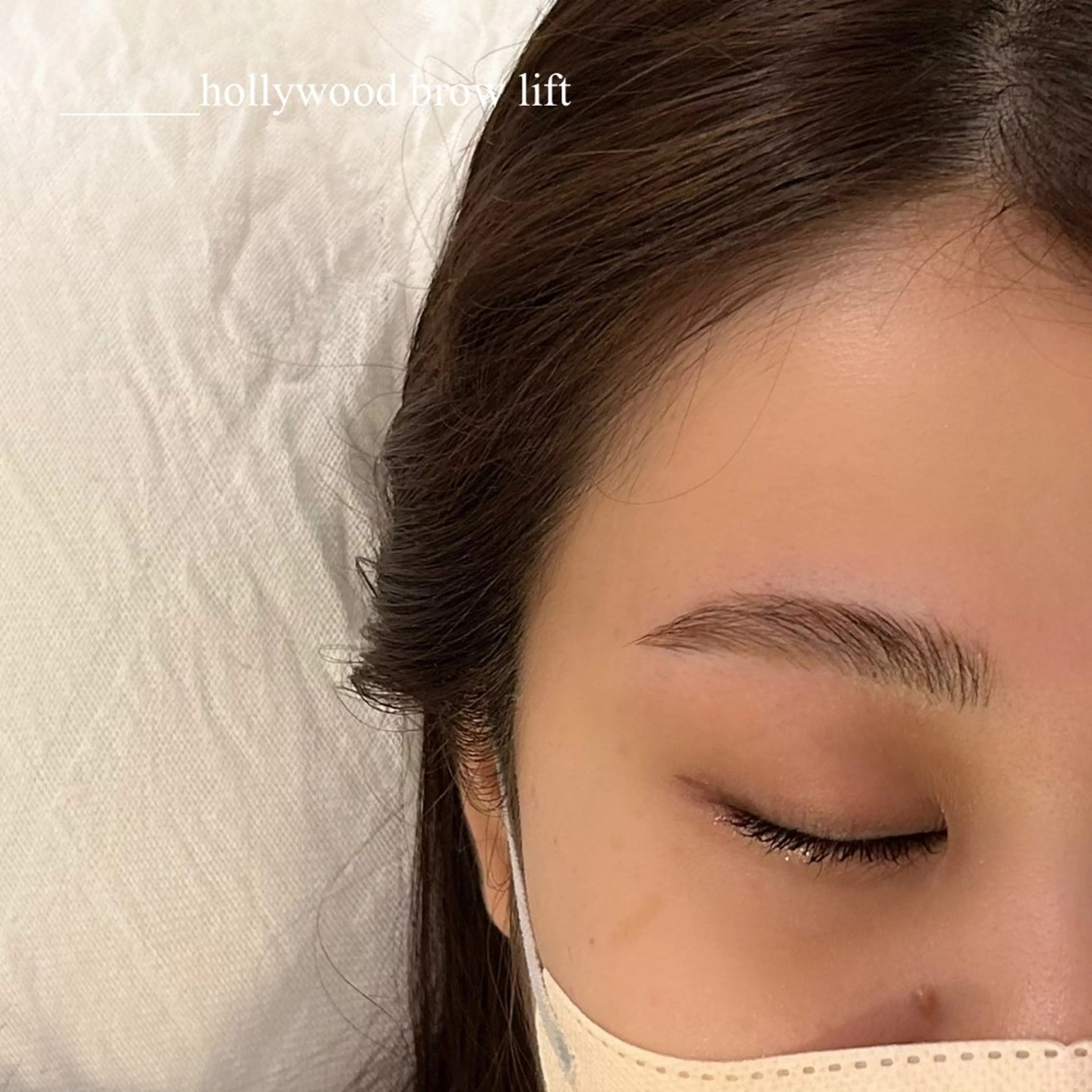 アイブロウ ハリウッドブロウリフト GO TODAY SHAiRE SALON Vellmie店所属・吉祥寺kasumi 🌛eye/browのマツエク・マツパデザイン