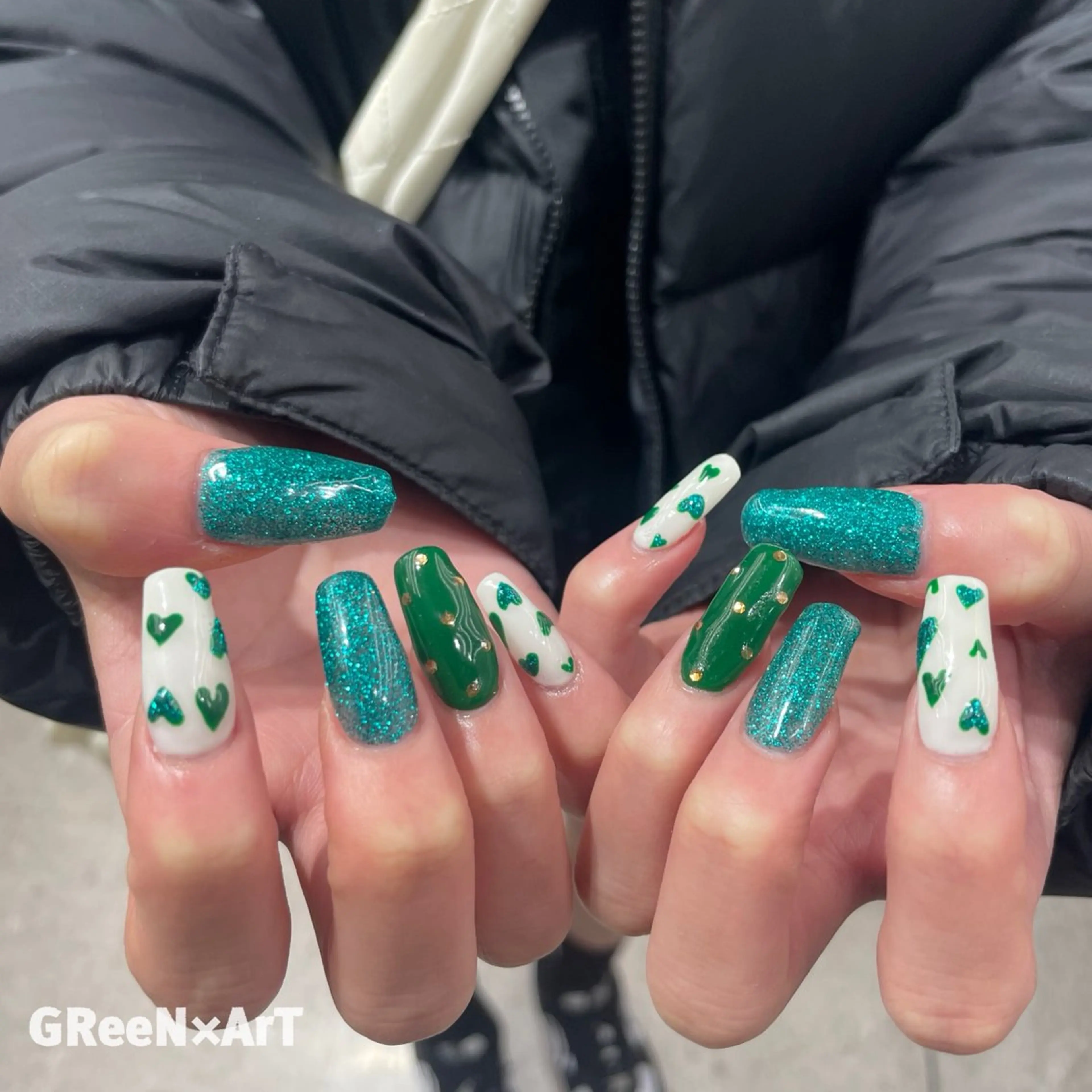 ネイル 🫧飛山琉桜/二条 ネイルアート/束感のマツエク・マツパデザイン