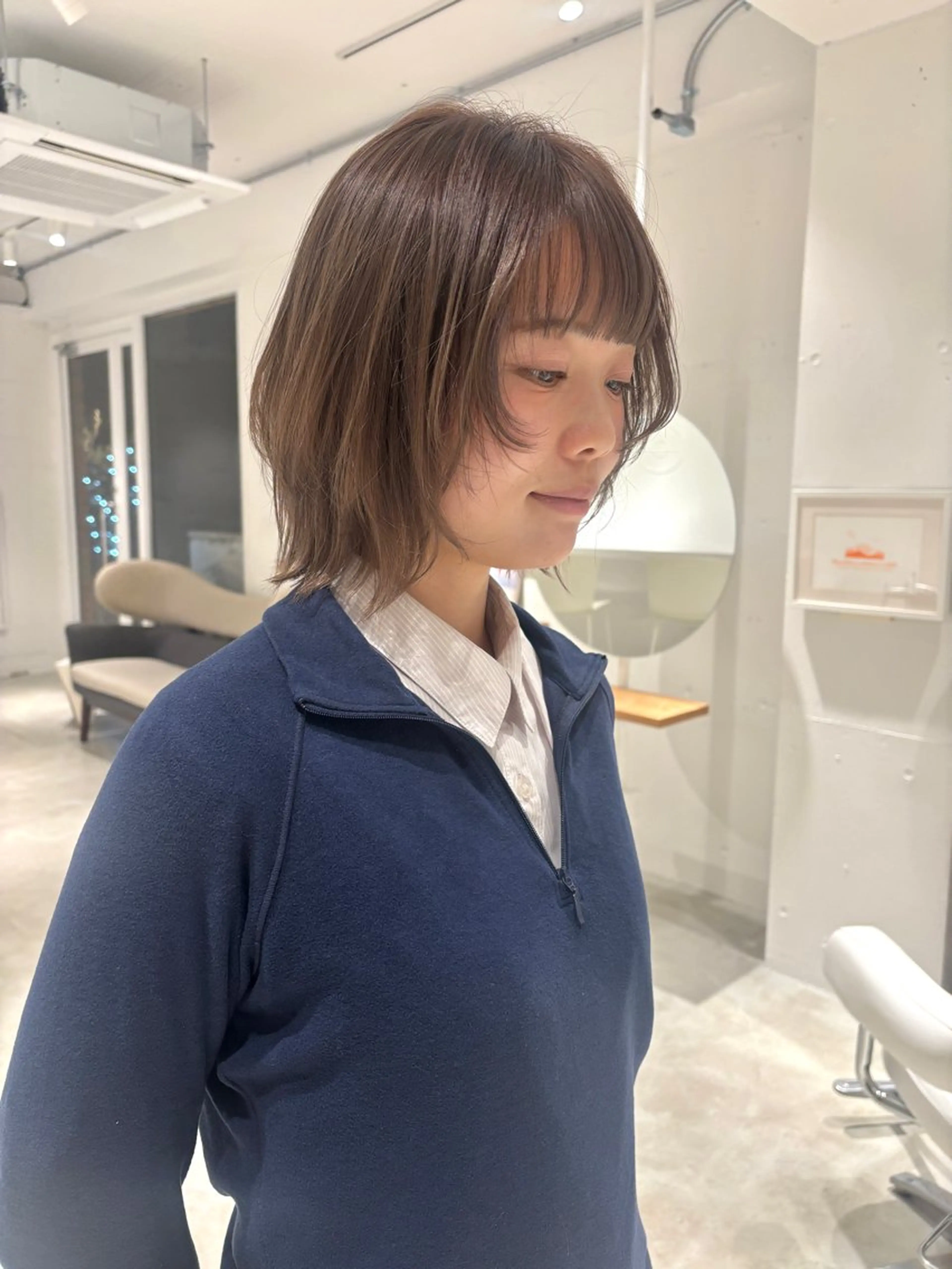 ショート カラー カット ヘアカラー 薬院浄水通/ショート /ボブ/rukaのヘアスタイル