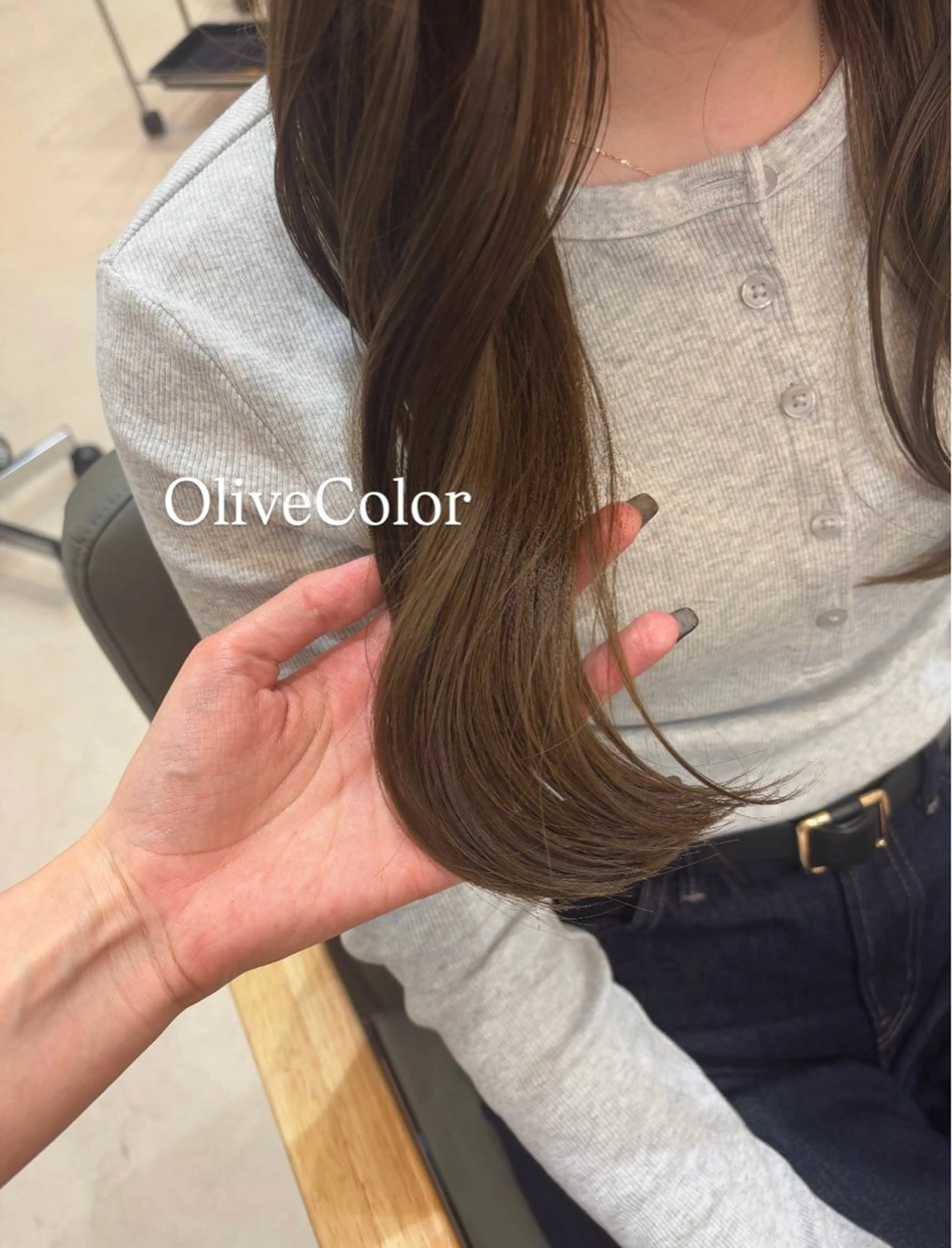 ロング カラー 透明感カラー CIEL大名店所属・Rena/大名/ レイヤー/暖色🎀のヘアスタイル