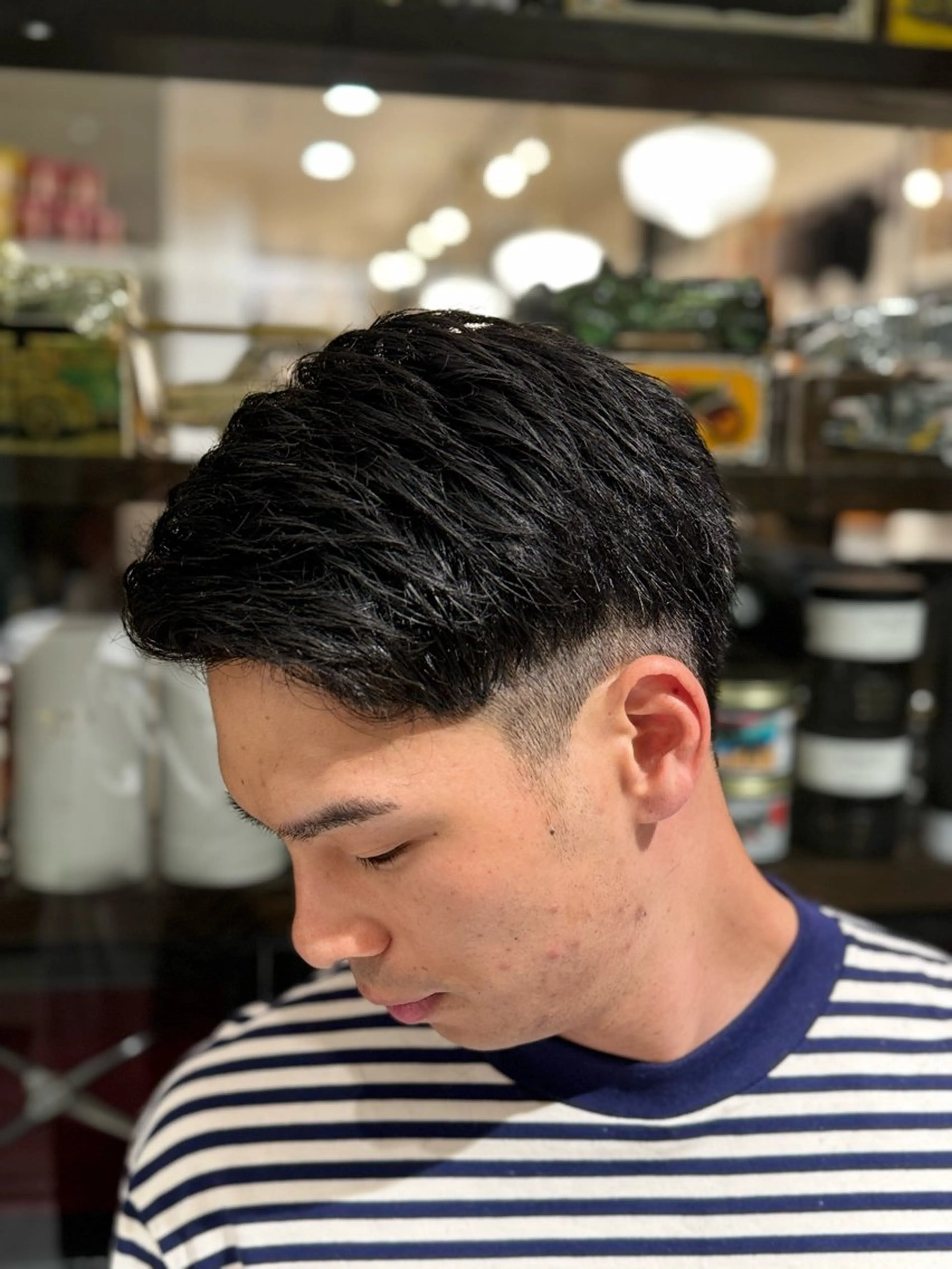 ミディアム メンズカット/ マッスルのヘアスタイル