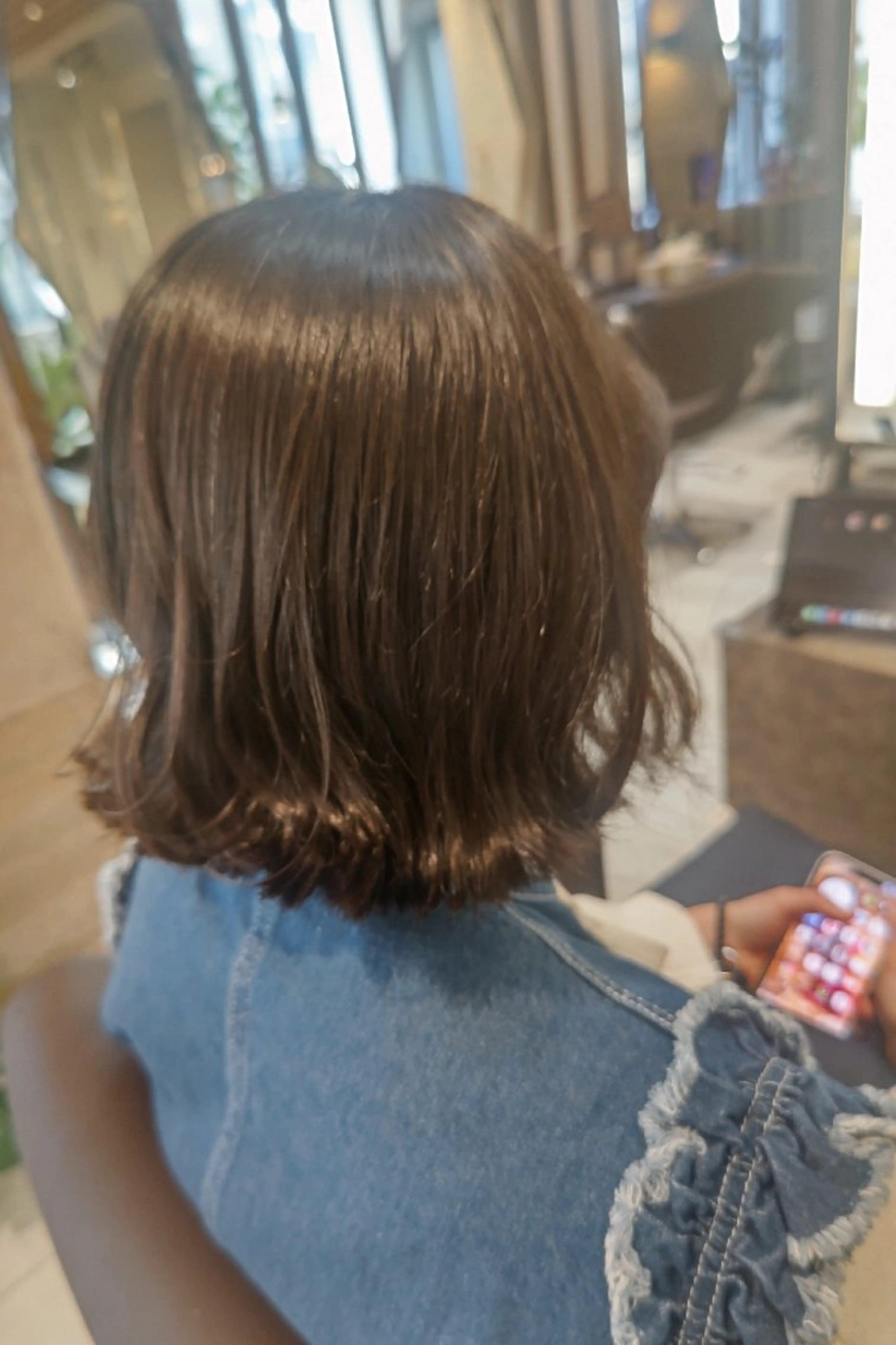 ミディアム 切りっぱなしボブ ボブ hairsalon M.techo所属・MANA .A🎀のヘアスタイル