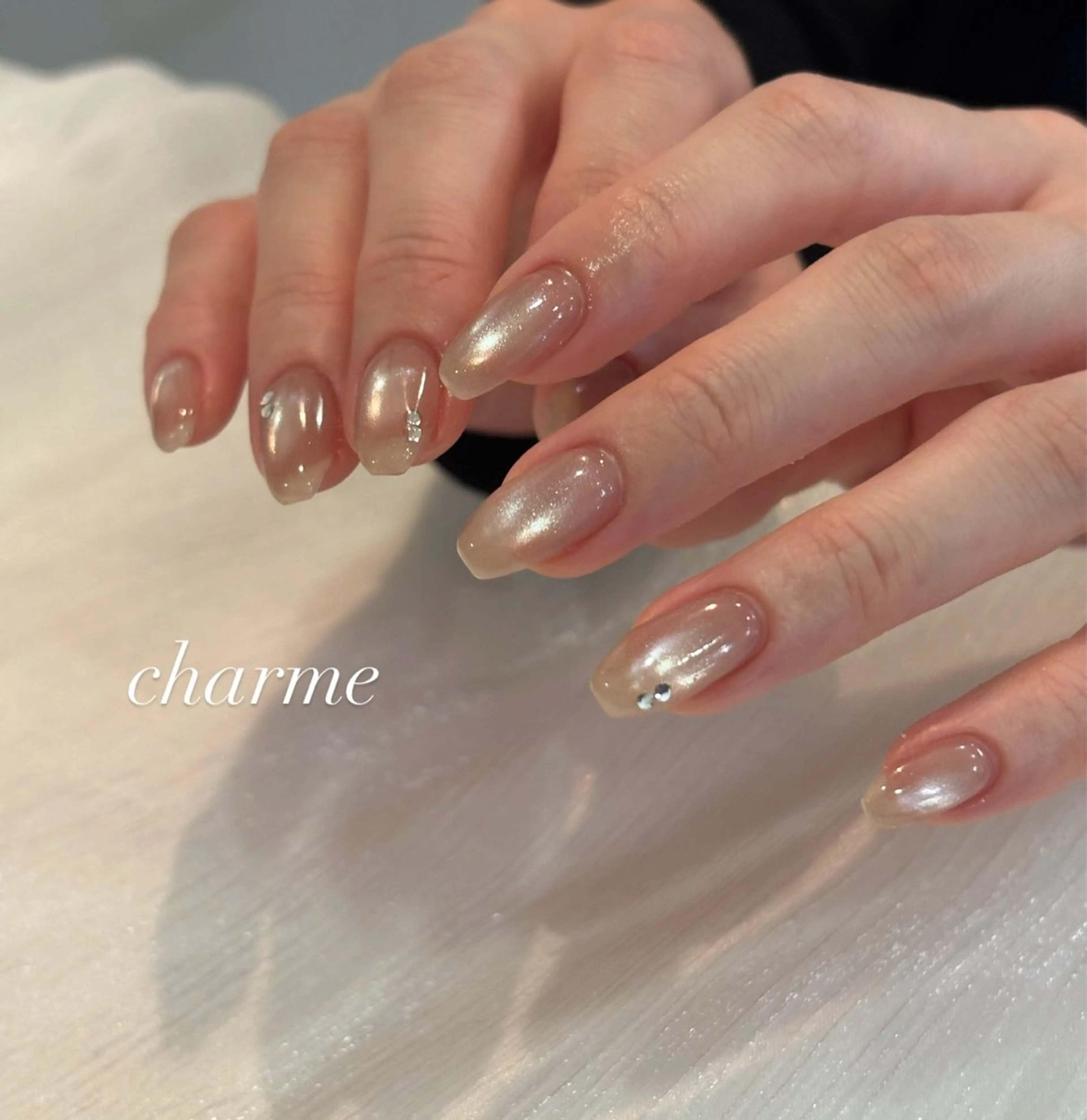 ネイル マグネットネイル charme nailのネイルデザイン