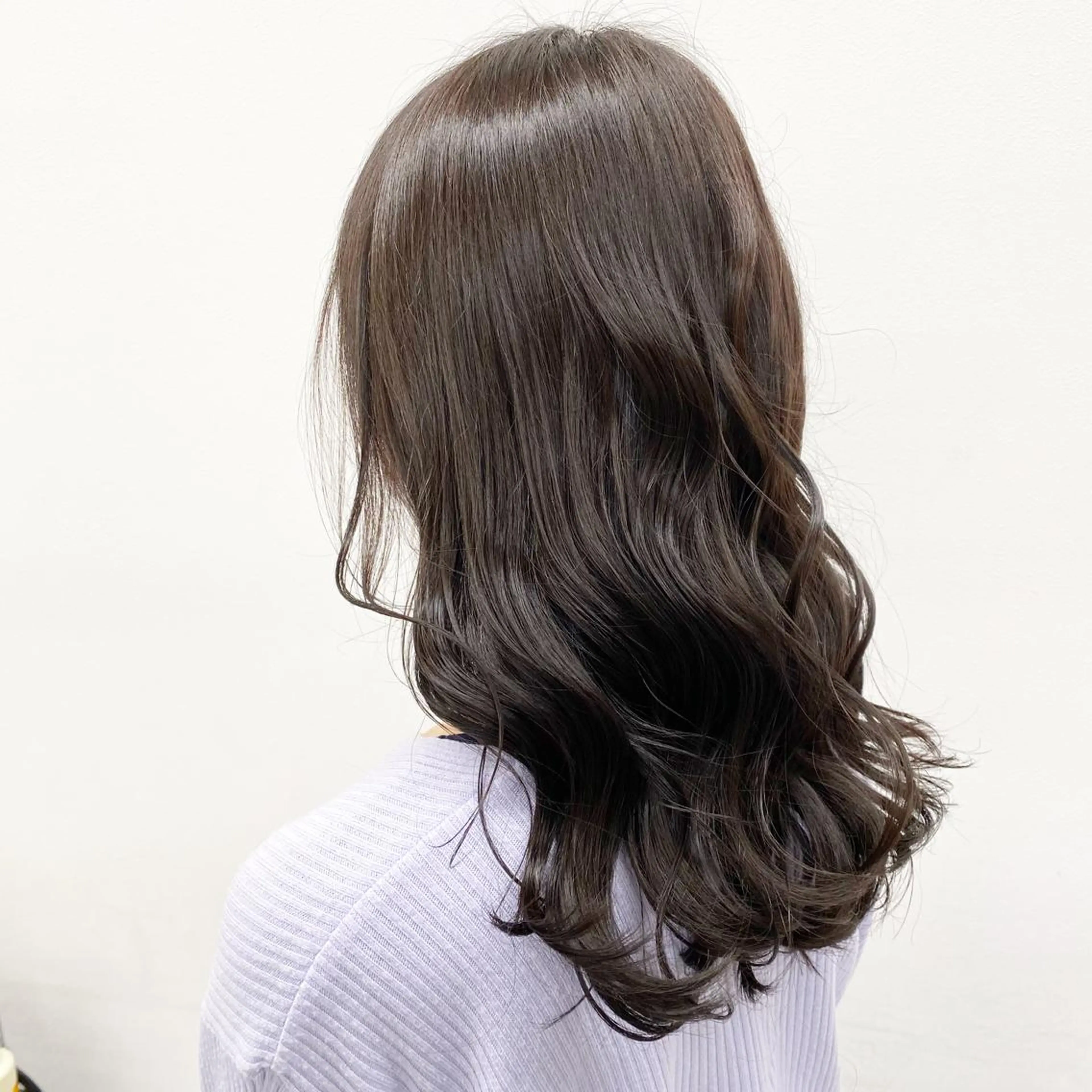 セミロング カラー カット ヘアカラー トリートメント ヘッドスパ レイヤー/韓国❣️ 髪質改善/亘紘輝のヘアスタイル