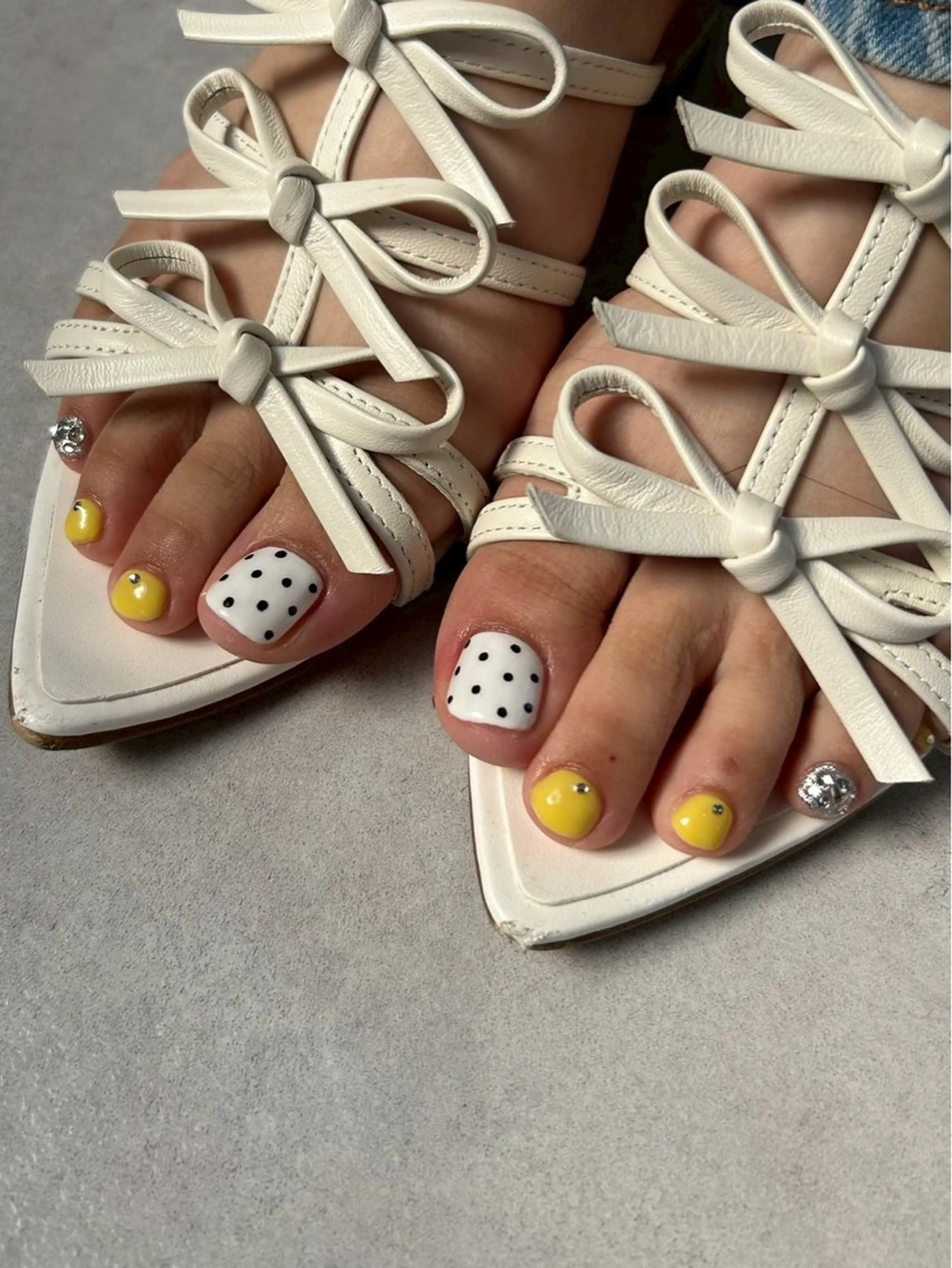 ショート フットネイル Nbibi nail salonのネイルデザイン
