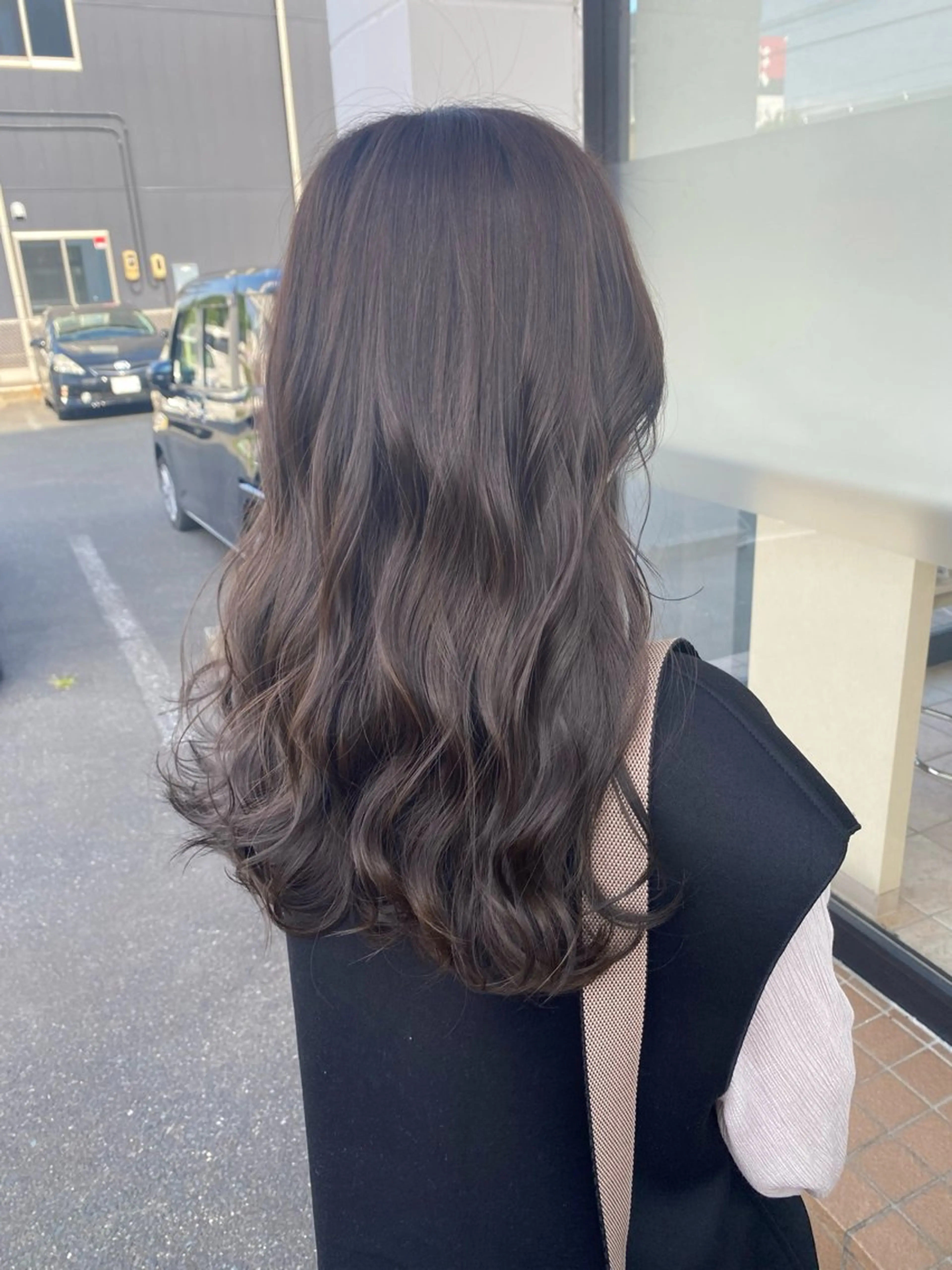 ロング カット ヘアカラー トリートメント 🇰🇷韓国風顔周り NANAMI🇰🇷のヘアスタイル