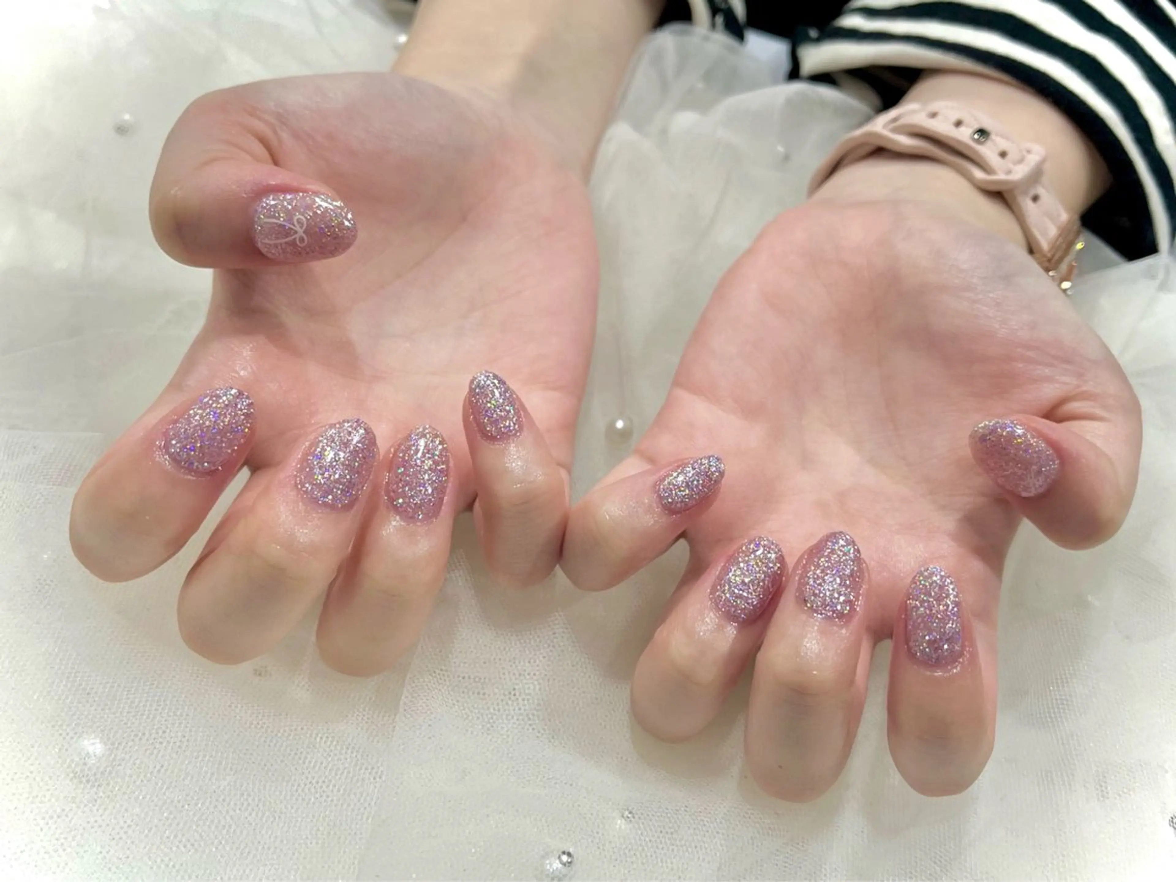 ネイル ピンク Nail salon Cielel⟡Ayaのネイルデザイン