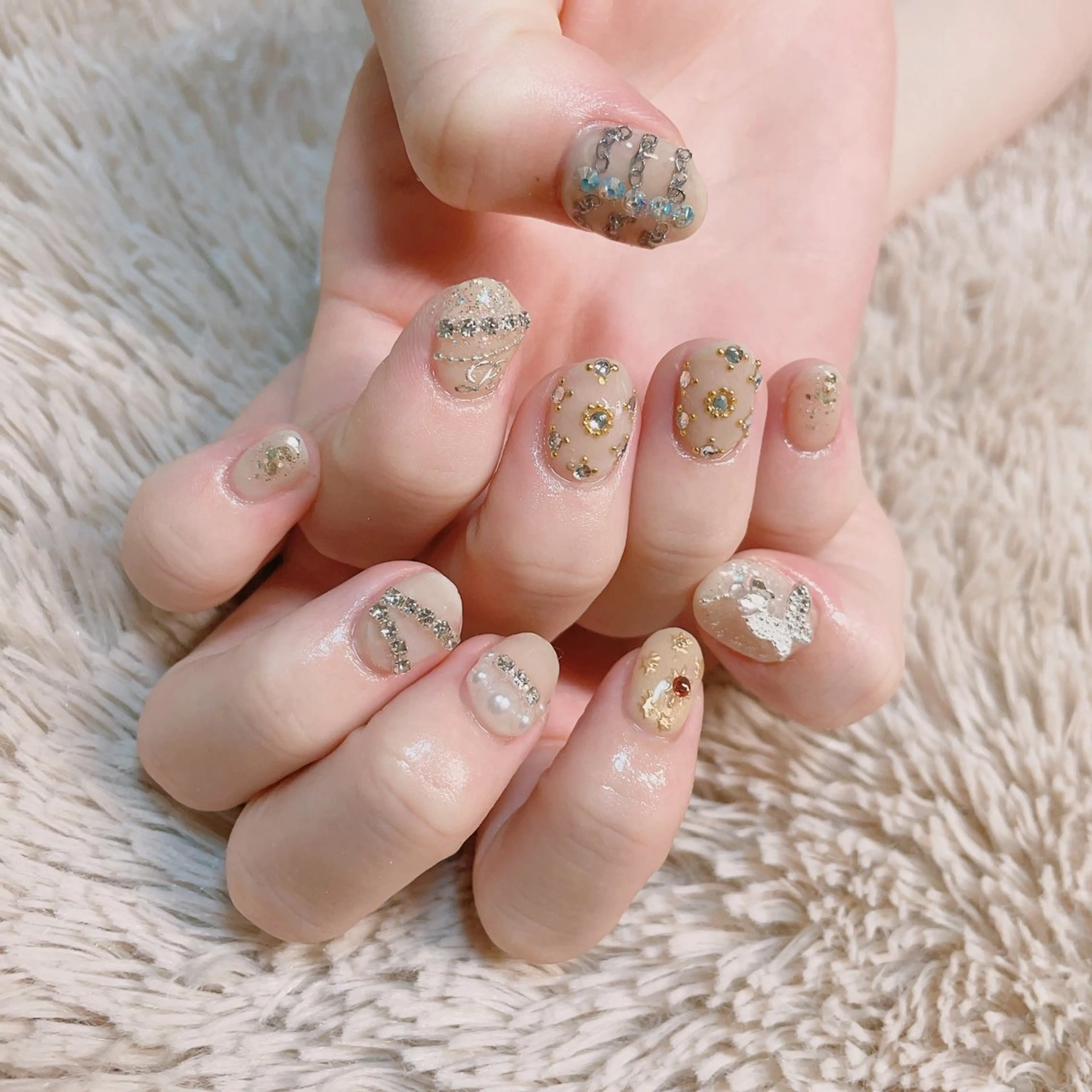 ネイル ハンドネイル nakamoto yuukaのネイルデザイン