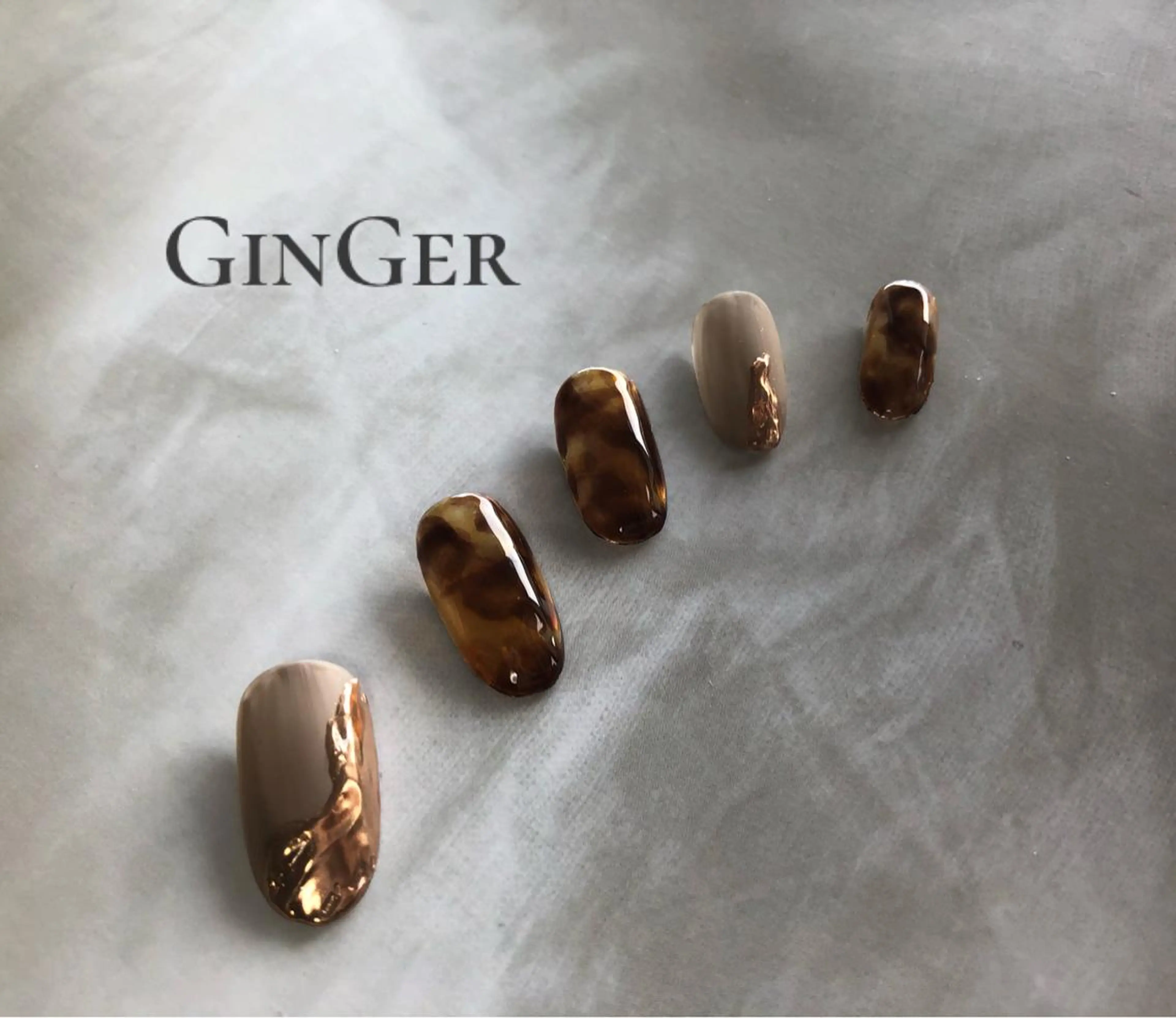 ネイル フットネイル GinGer nail salonのネイルデザイン